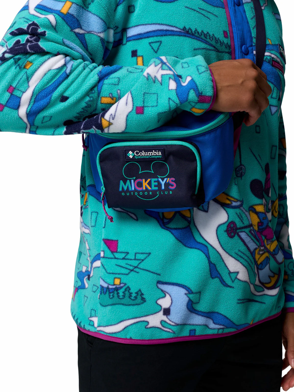 Banano Unisex Csc X Disney Hip Pac Azul Columbia - Image 4