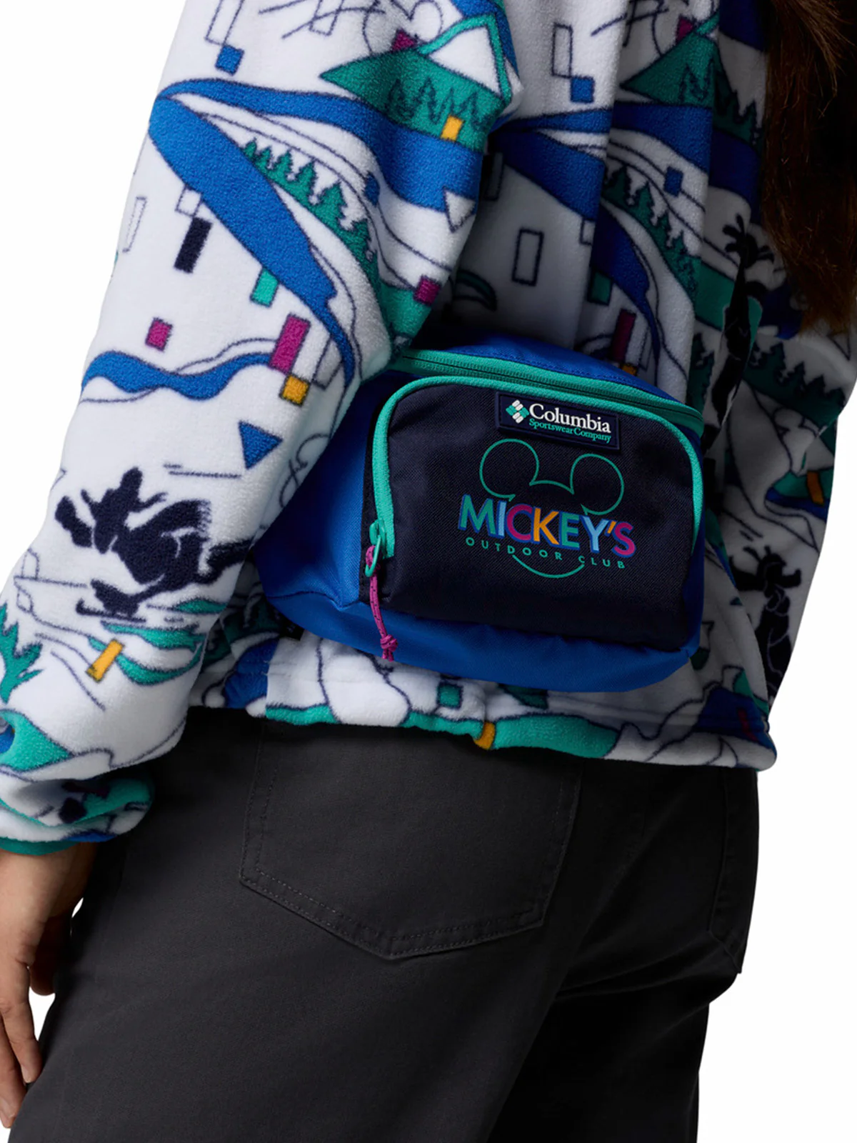 Banano Unisex Csc X Disney Hip Pac Azul Columbia - Image 7