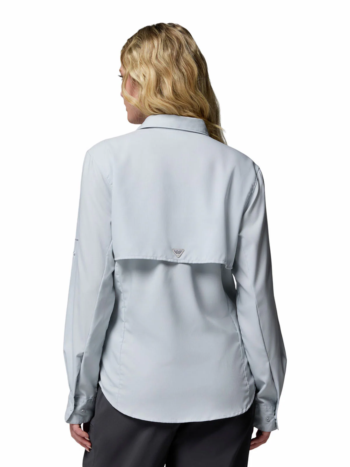 Blusa Manga Larga Mujer Tamiami II Gris Columbia - Image 4