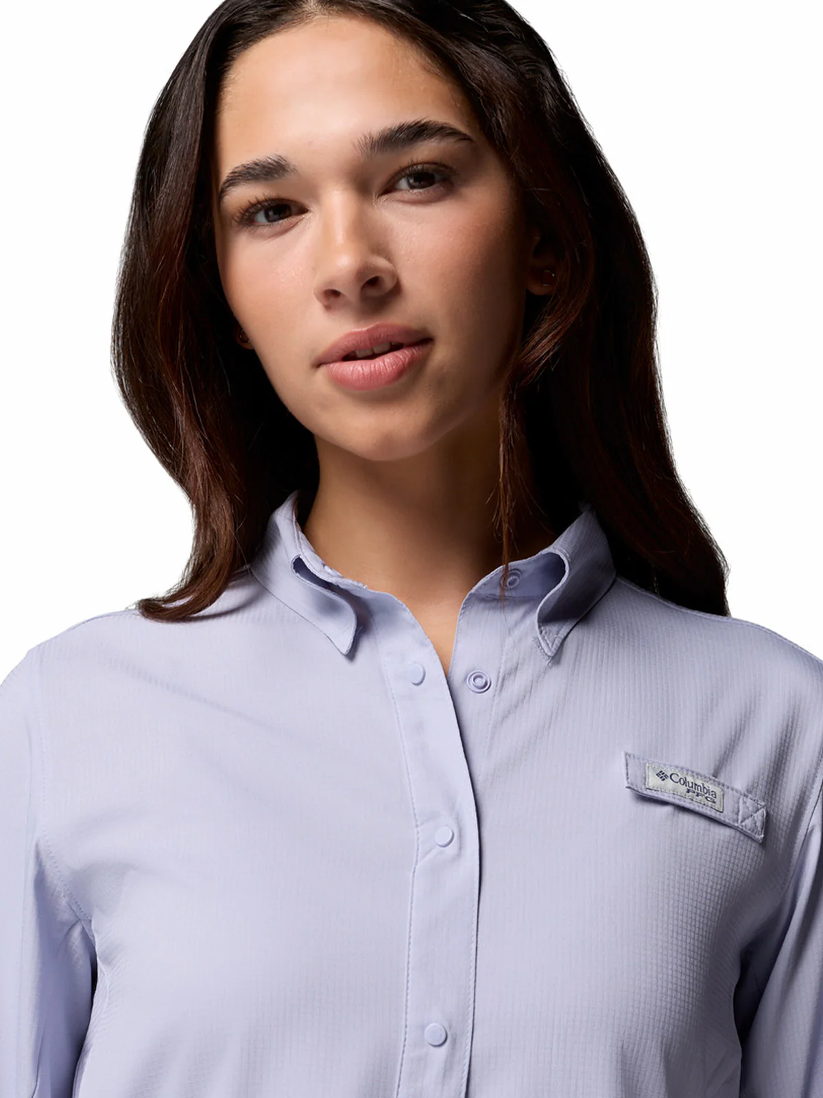 Blusa Manga Larga Mujer Tamiami II Morado Columbia - Image 5