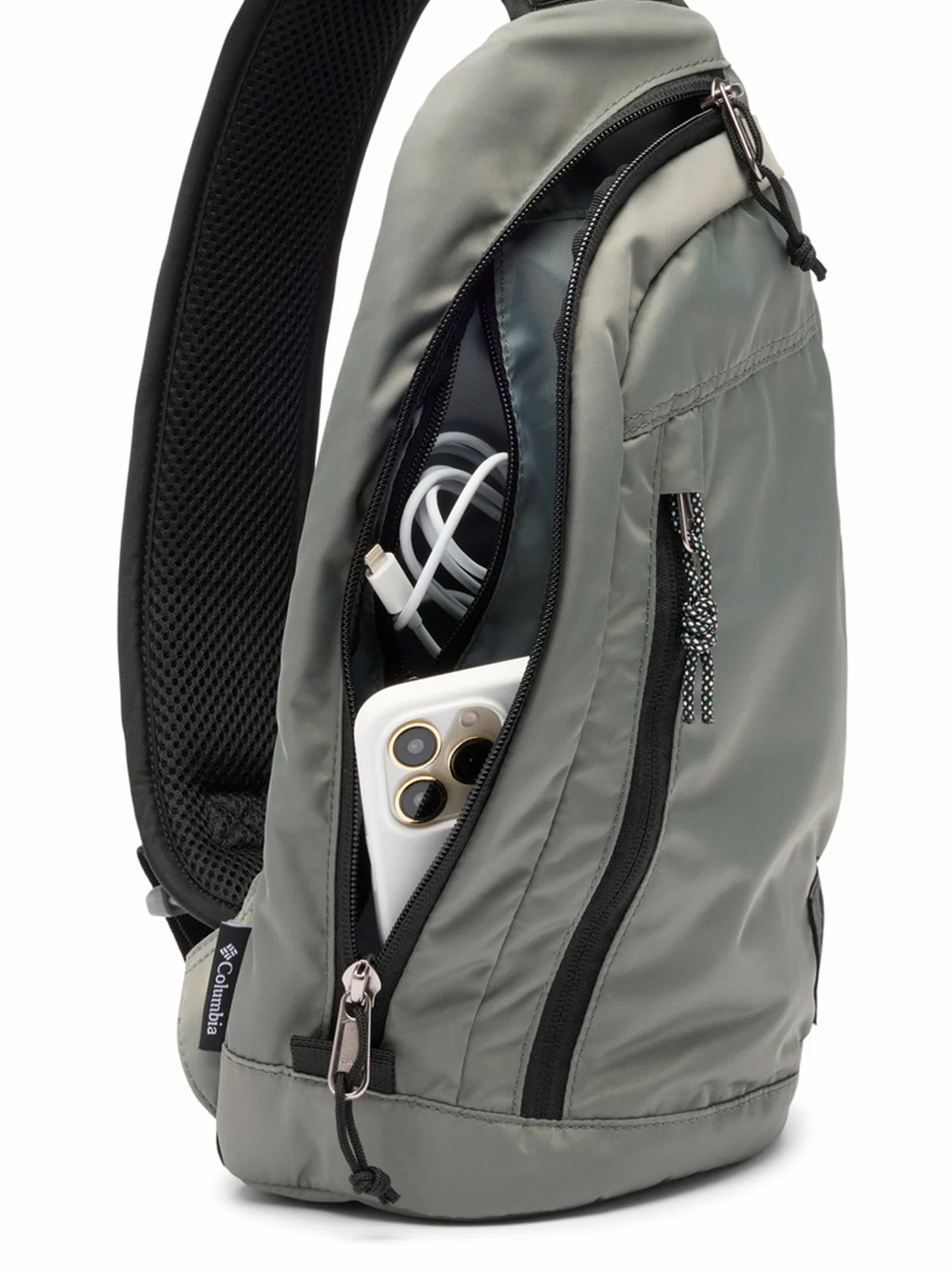 Bolso Unisex Great Smoky Garden Cross-Body 2 Gris Columbia - Image 3