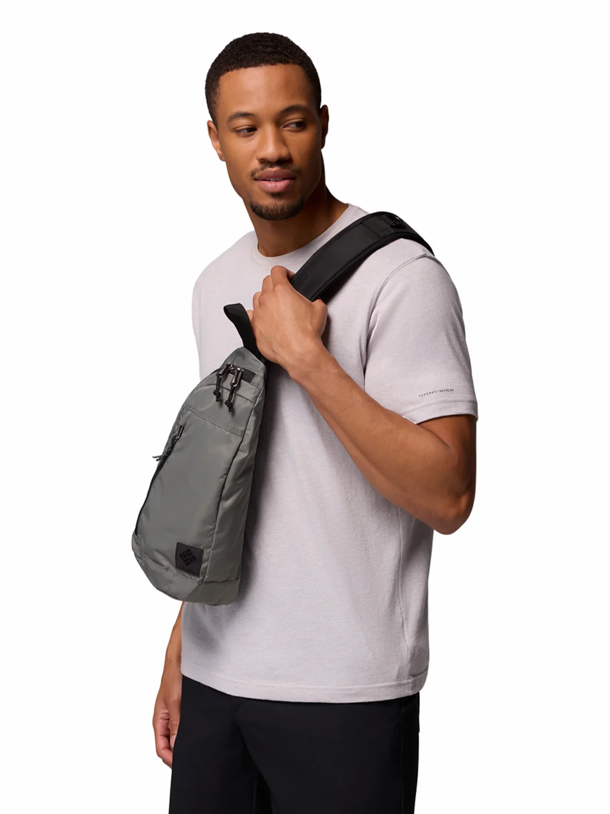 Bolso Unisex Great Smoky Garden Cross-Body 2 Gris Columbia - Image 7