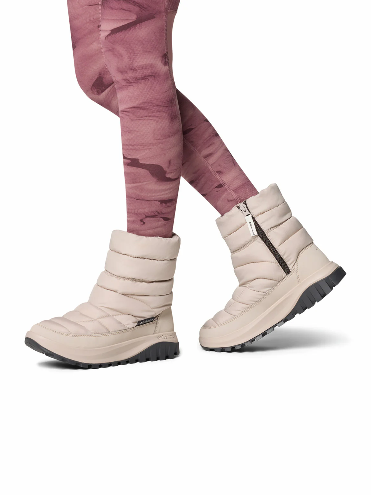 Bota Mujer Snowtrot Mid Gris Soft Taupe Columbia - Image 10