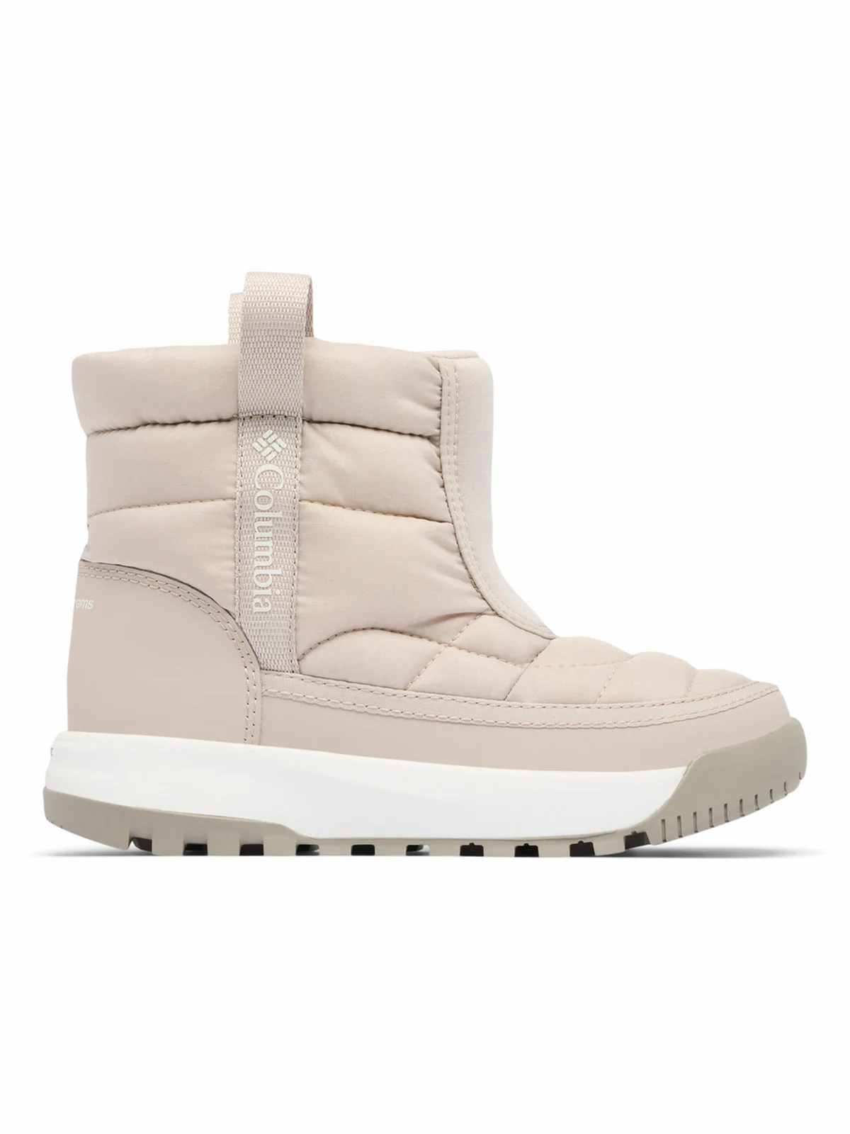 Bota Niños Snowtrot Mid Gris Soft Taupe Columbia - Image 2