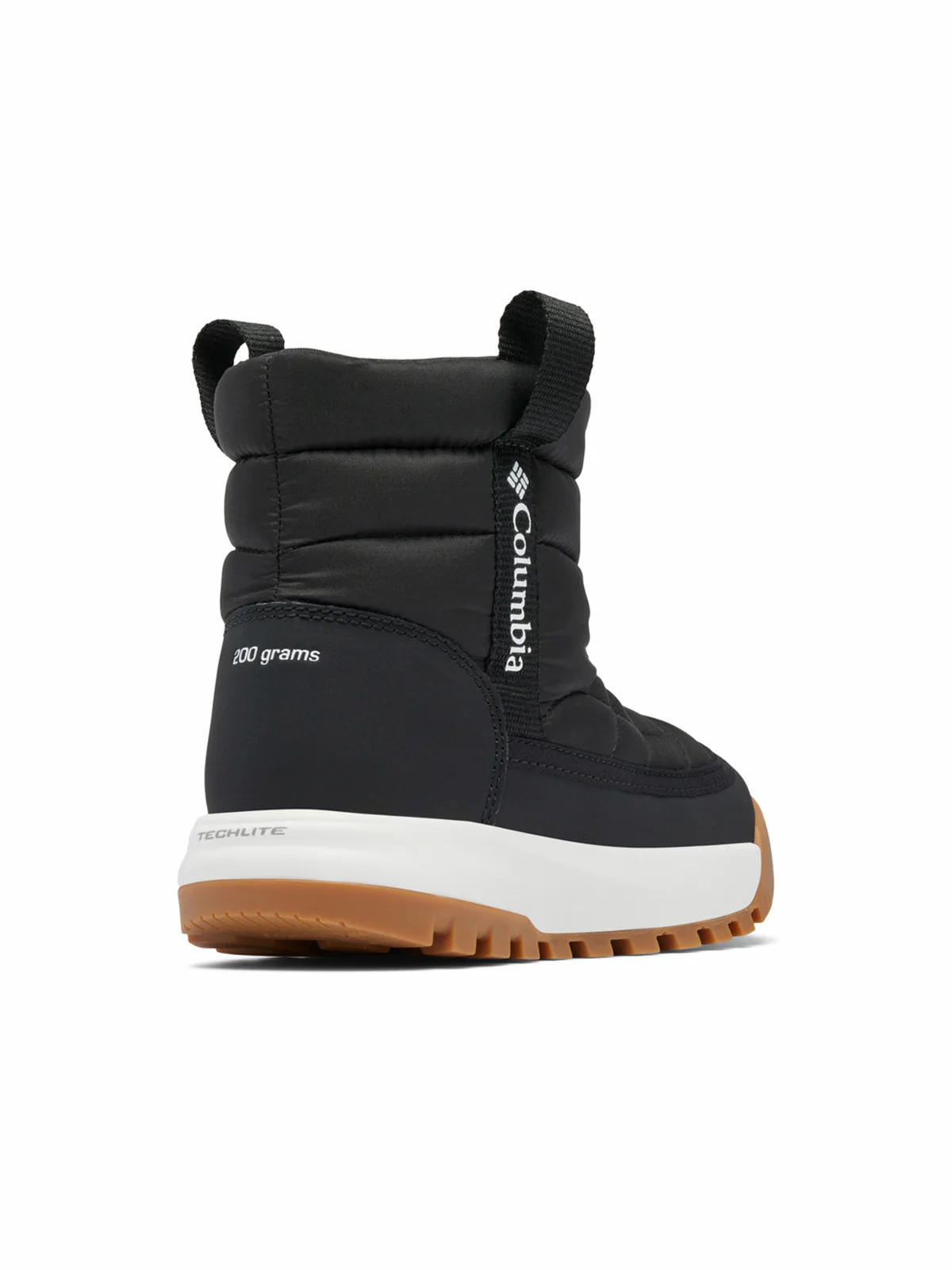 Bota Niños Snowtrot Mid Negro Columbia - Image 3