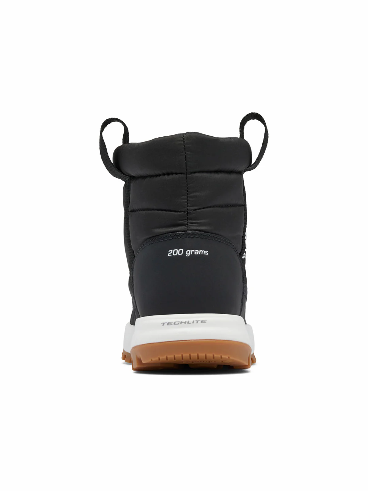 Bota Niños Snowtrot Mid Negro Columbia - Image 4