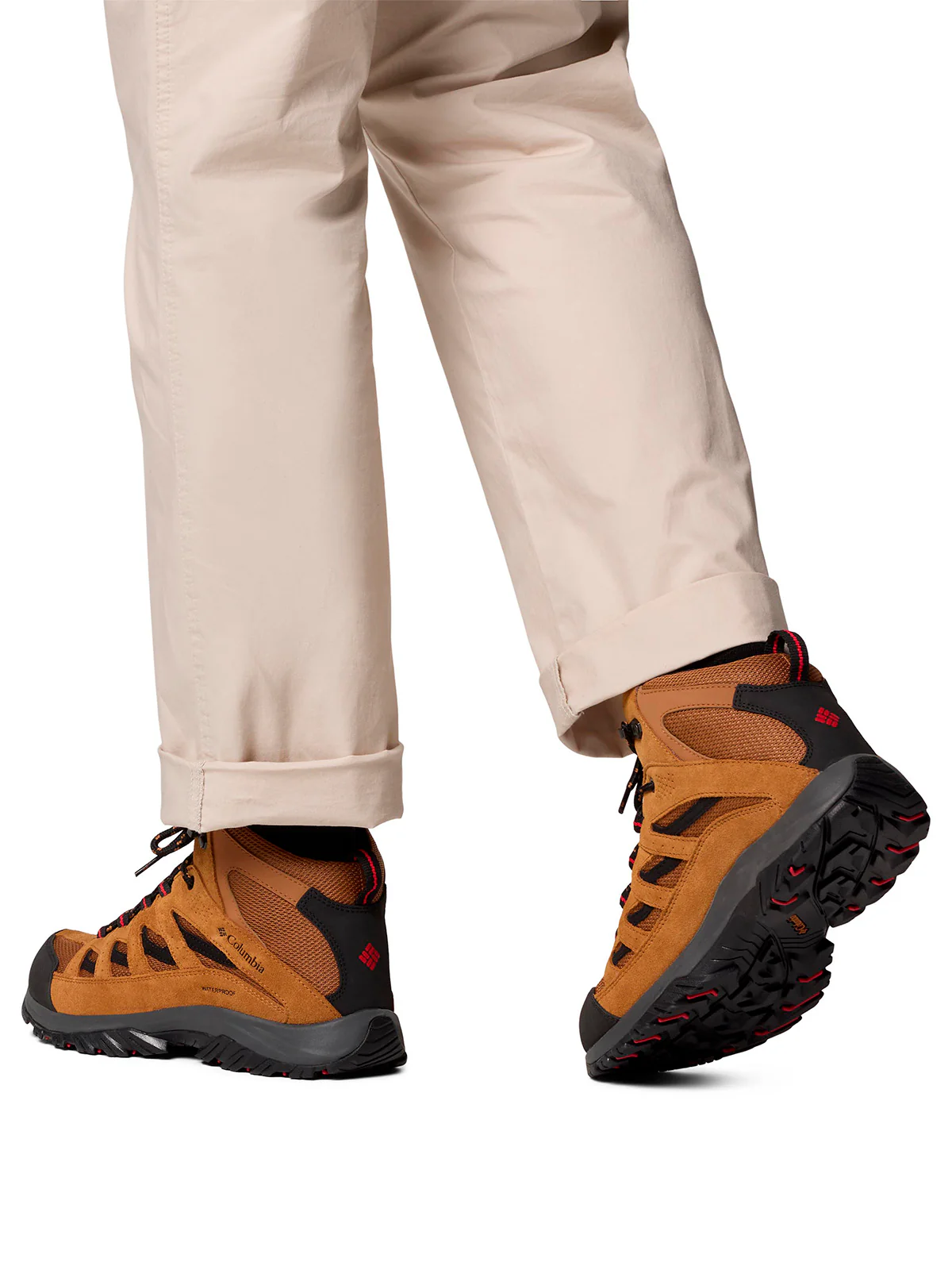 Botín Hombre Crestwood Mid Waterproof Café Camel Brown Columbia - Image 10