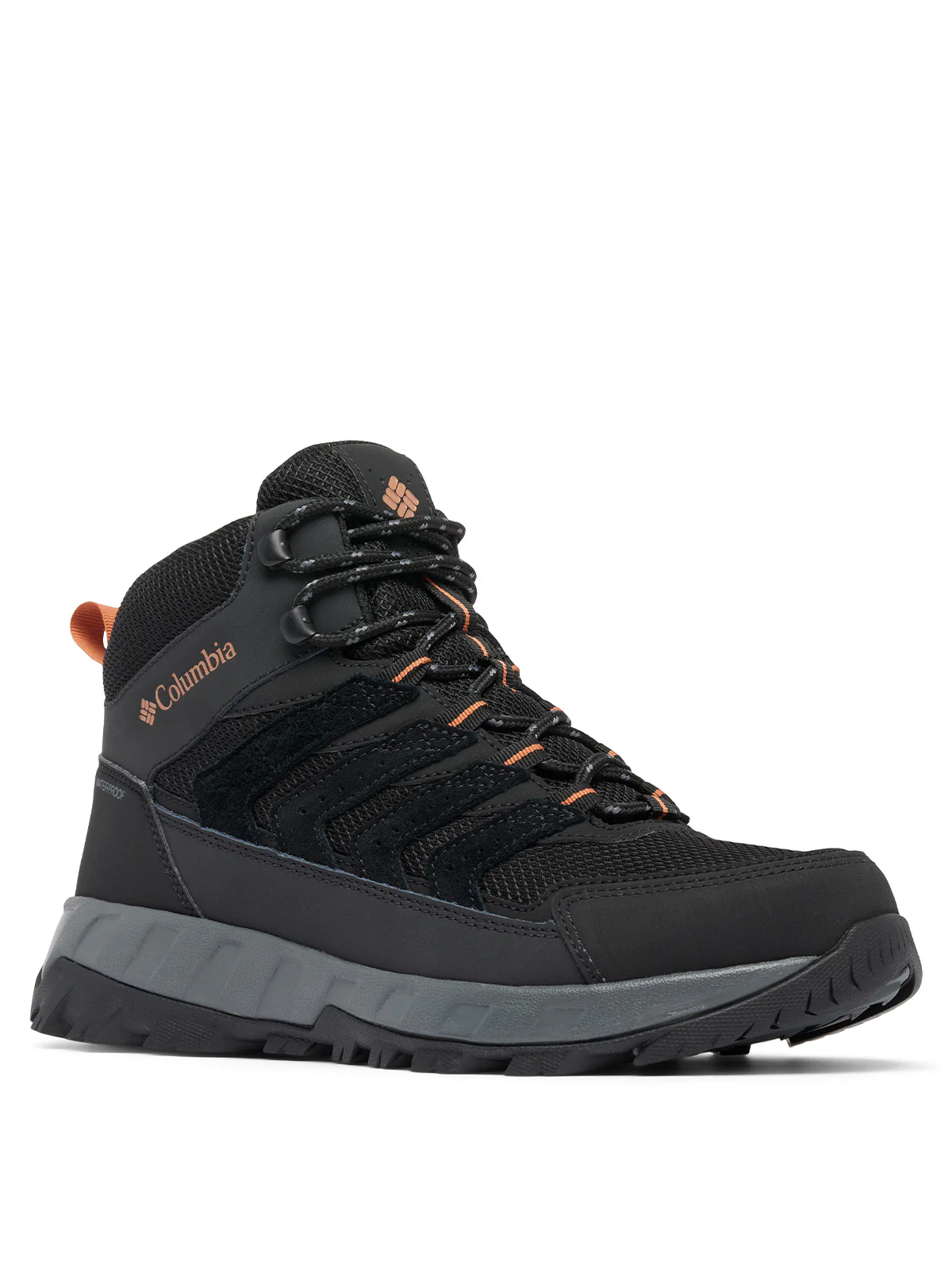 Botín Hombre Strata Trail Mid Waterproof Negro Columbia