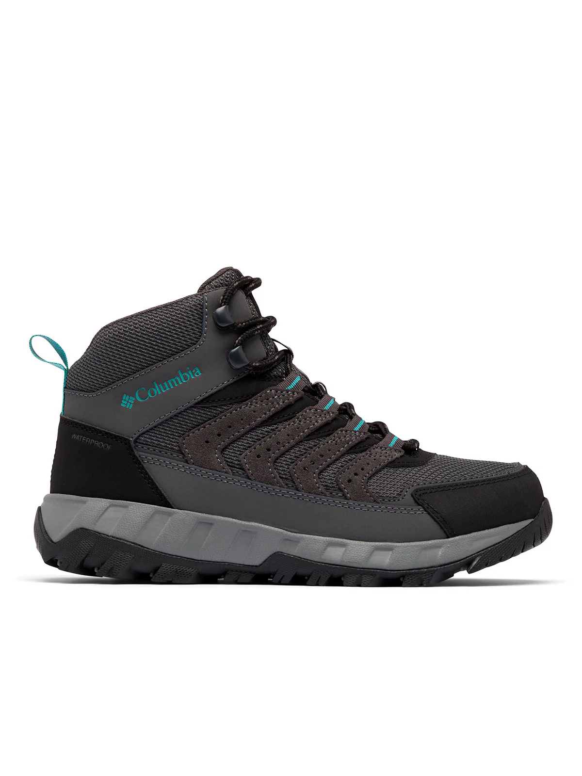Botín Mujer Strata Trail Mid Waterproof Gris Dark Grey Columbia - Image 7