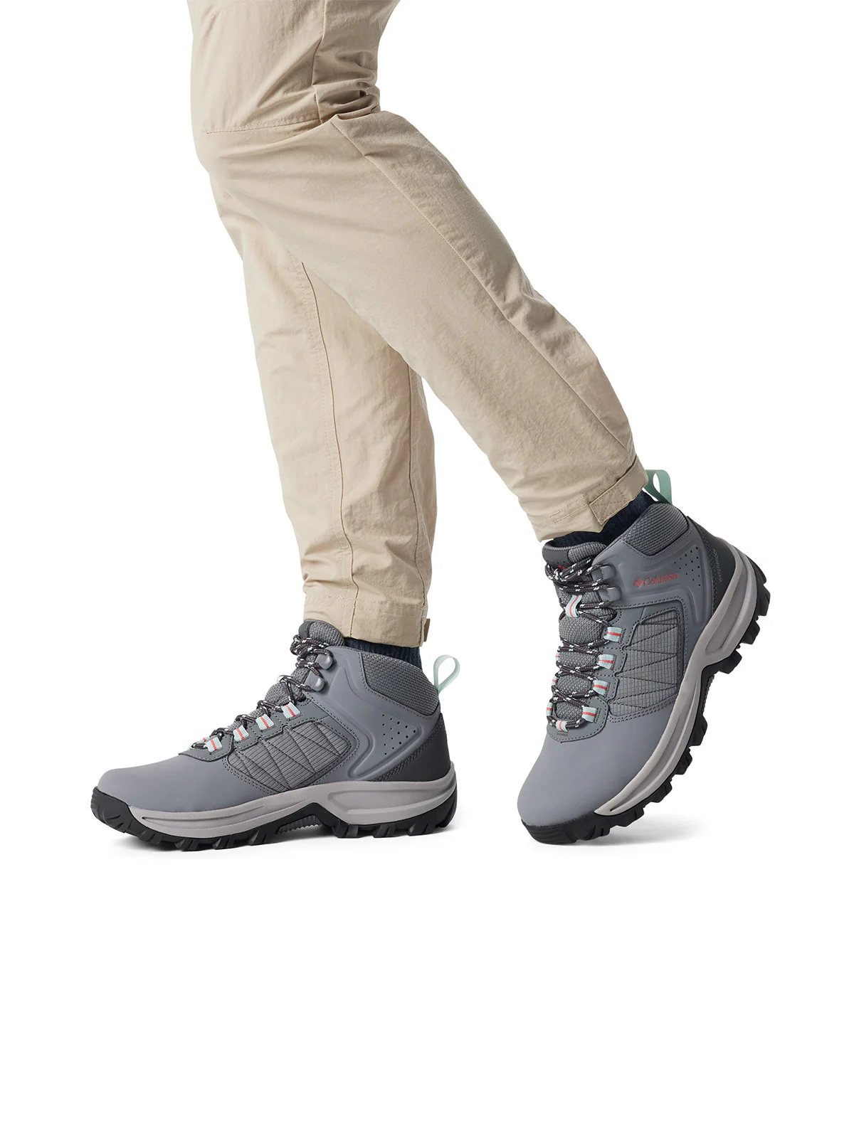 Botín Mujer Transverse Hike Waterproof Gris Ti Grey Steel Columbia - Image 9