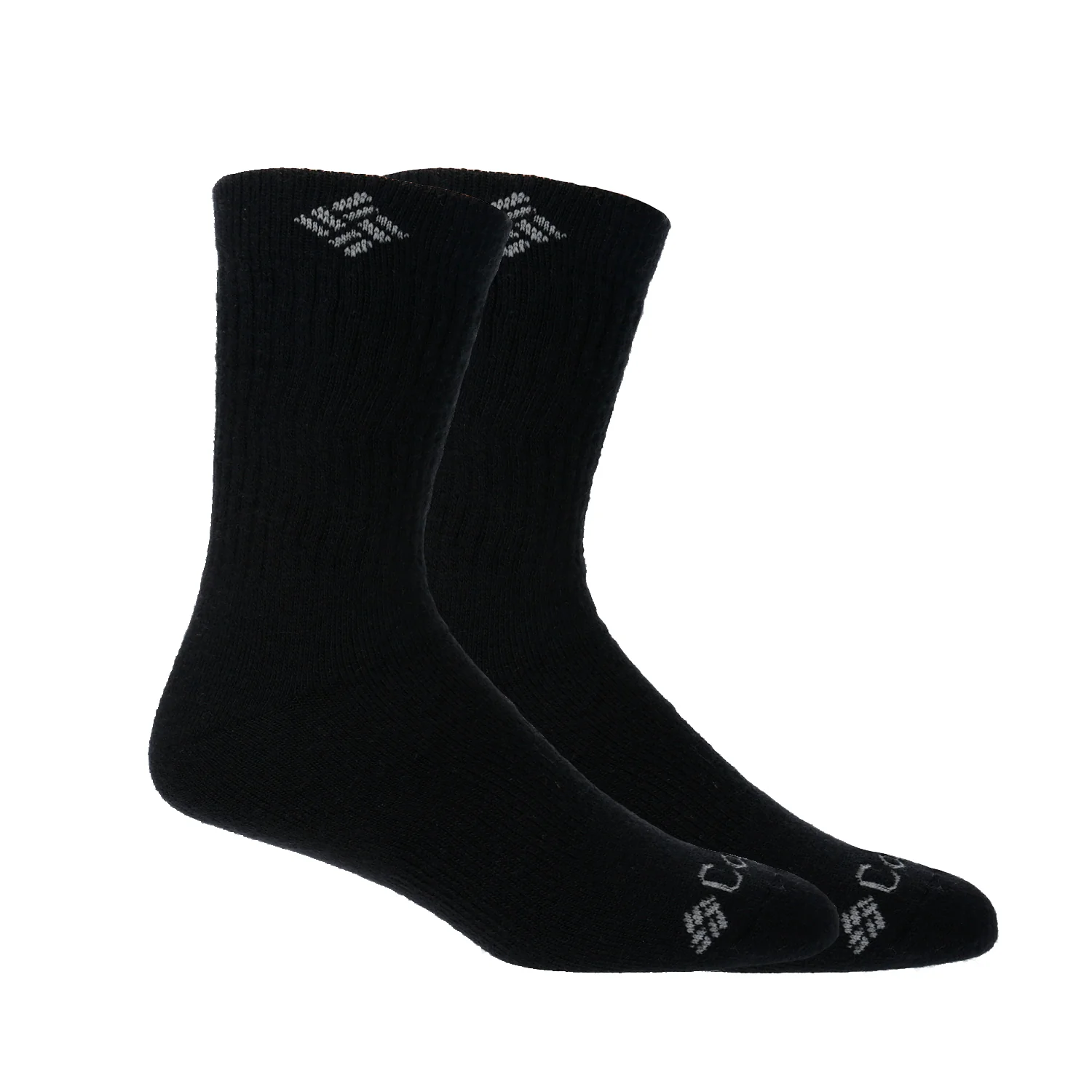 Calcetín Crew Arch Support Negro Columbia - Image 2