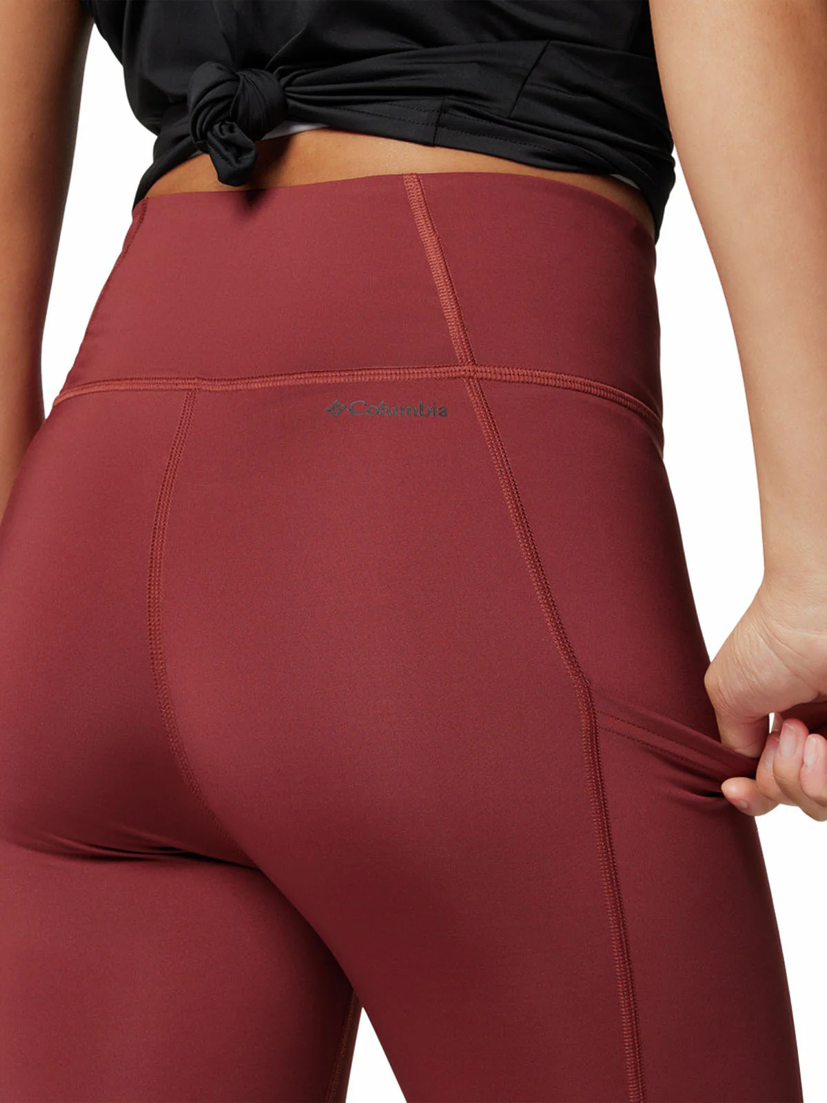 Calza Mujer Boundless Trek Rojo Columbia - Image 4