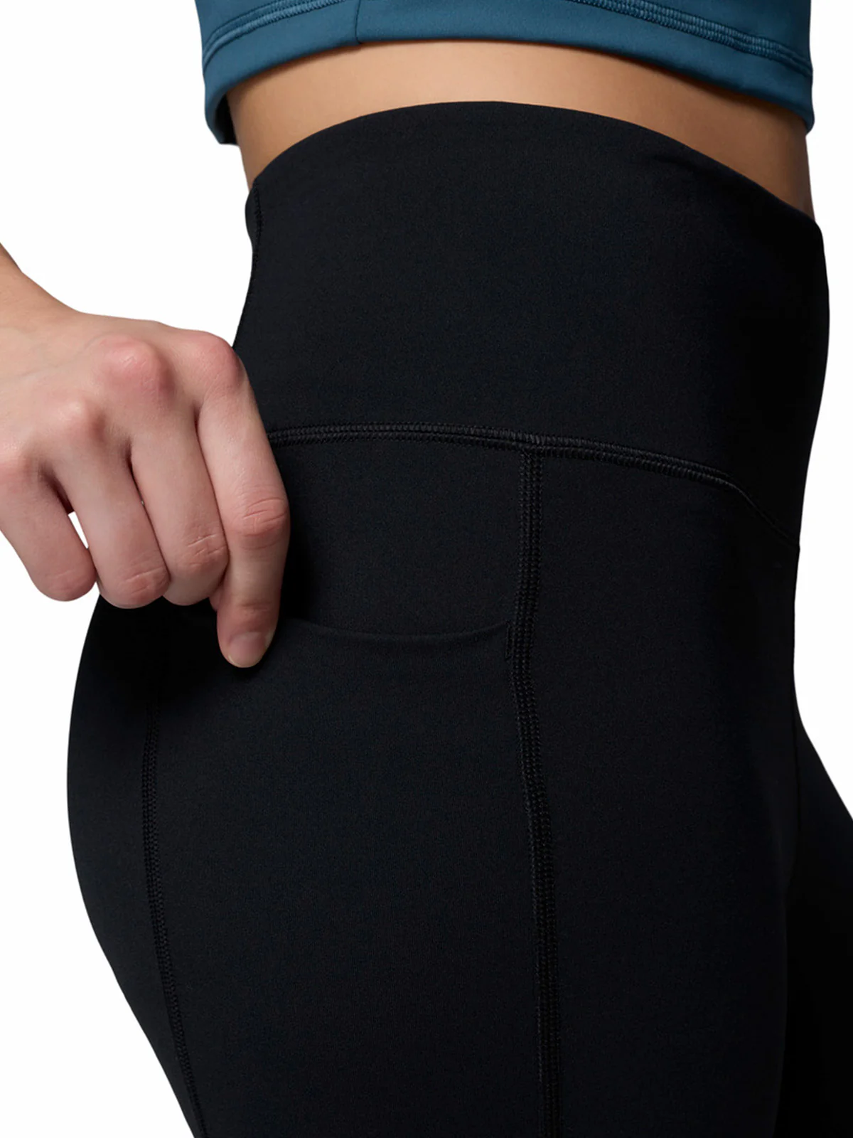 Calza Mujer Loneridge Legging Negro Columbia - Image 4