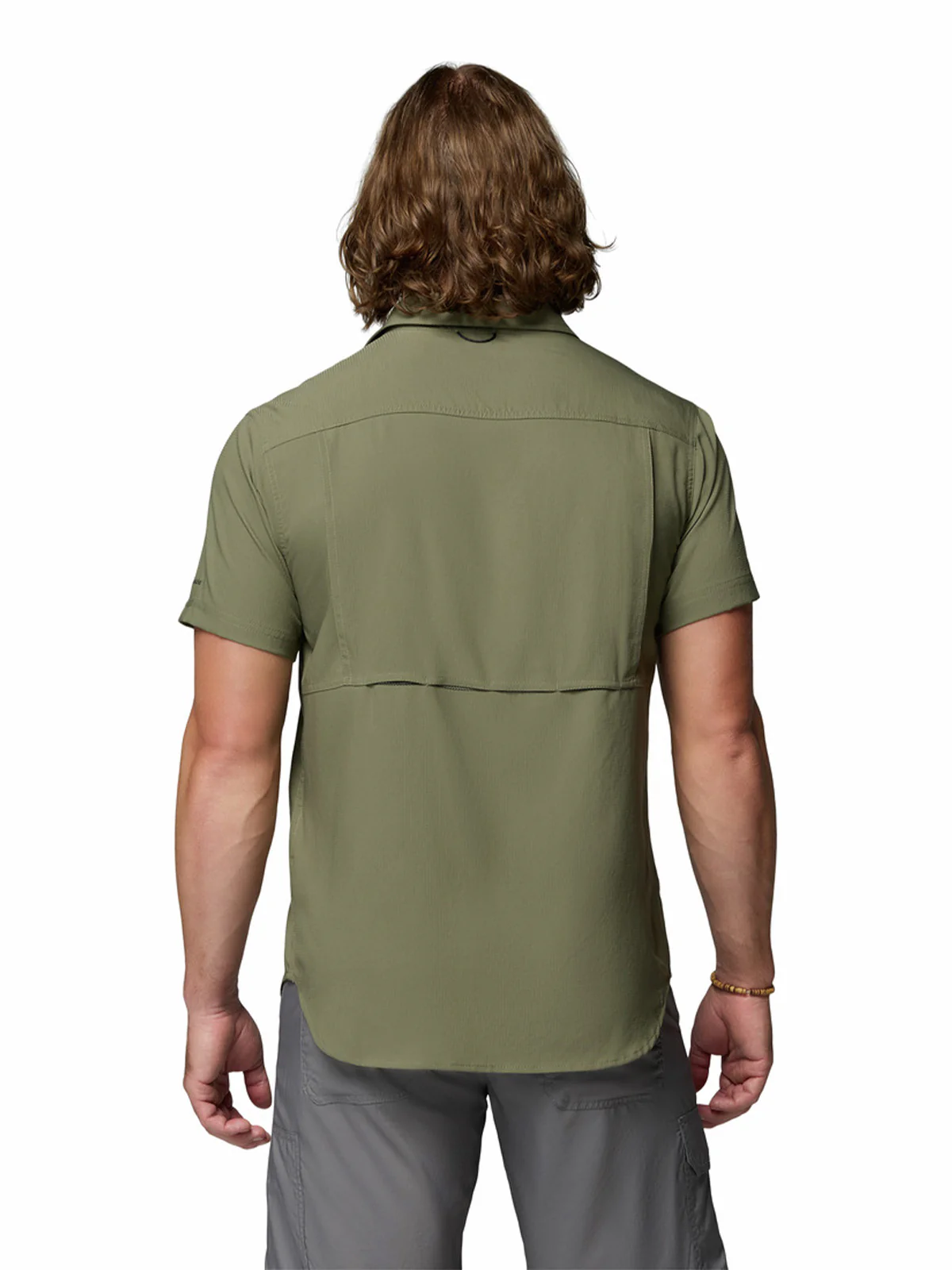 Camisa Manga Corta Hombre Silver Ridge Utility Gris Columbia - Image 4