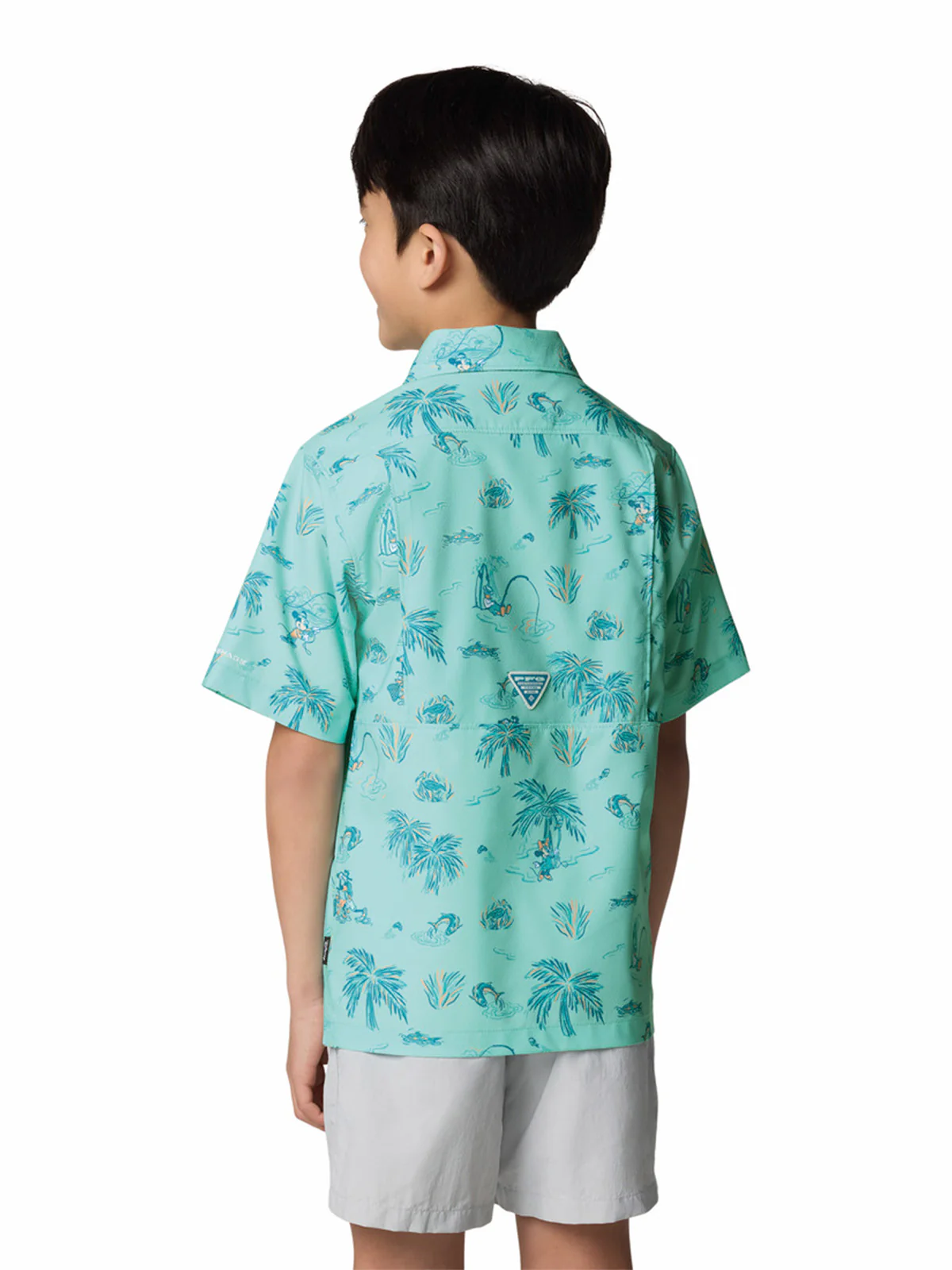 Camisa Manga Corta Niño Pfg Disney Super Slack Azul Columbia - Image 5