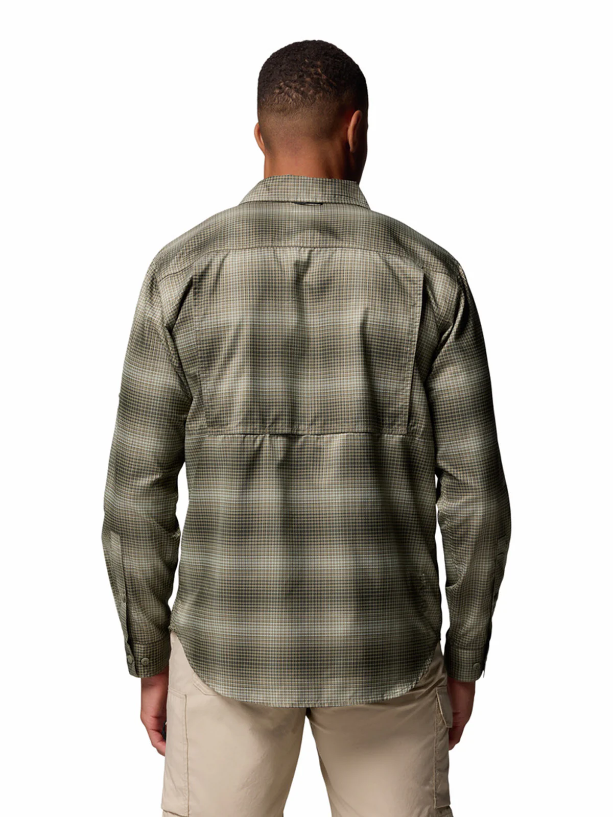 Camisa Manga Larga Hombre Silver Ridge Utility Verde Columbia - Image 5