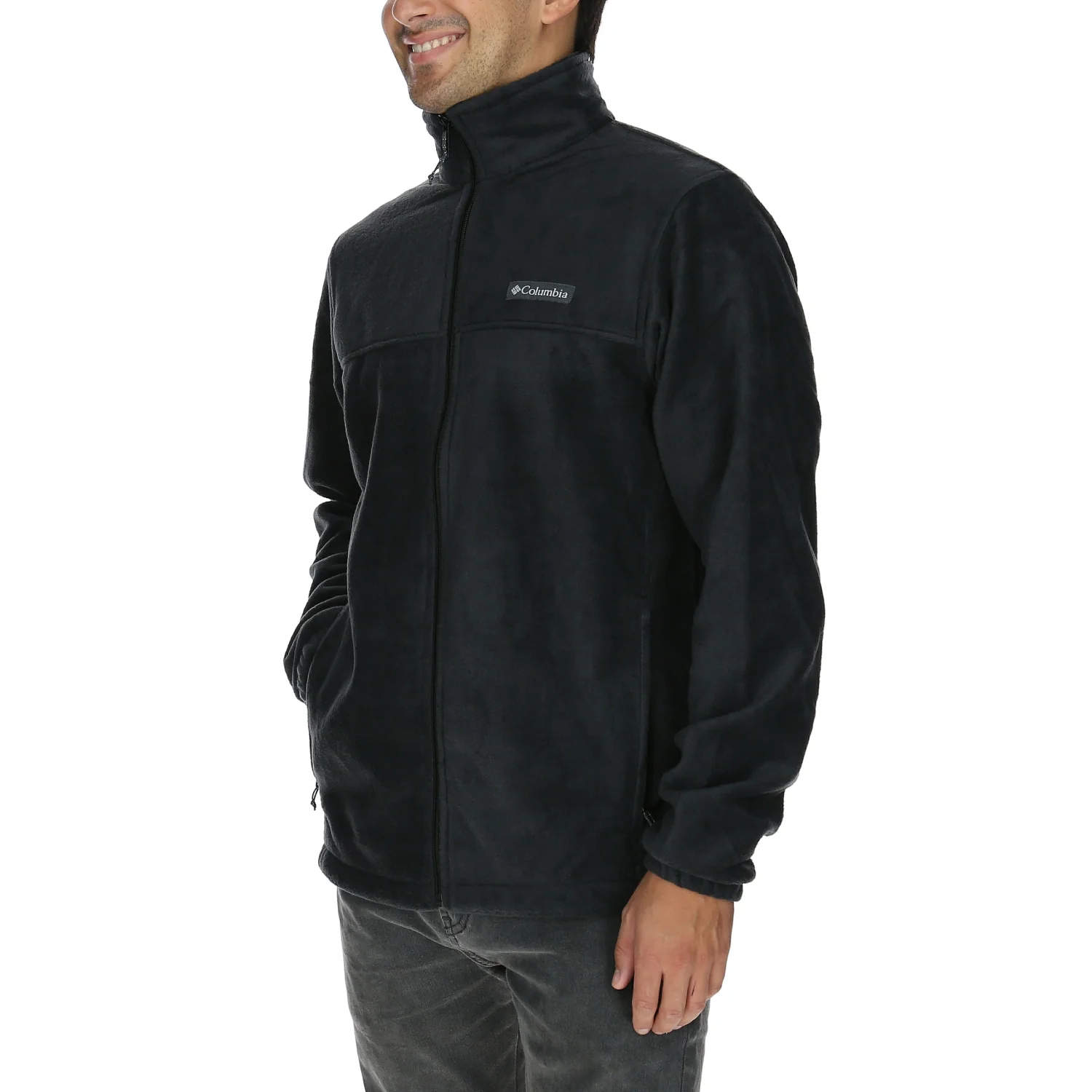 Polar Hombre Steens Mountain Full Zip 2.0 Negro Black Uso Diario Columbia - Image 2