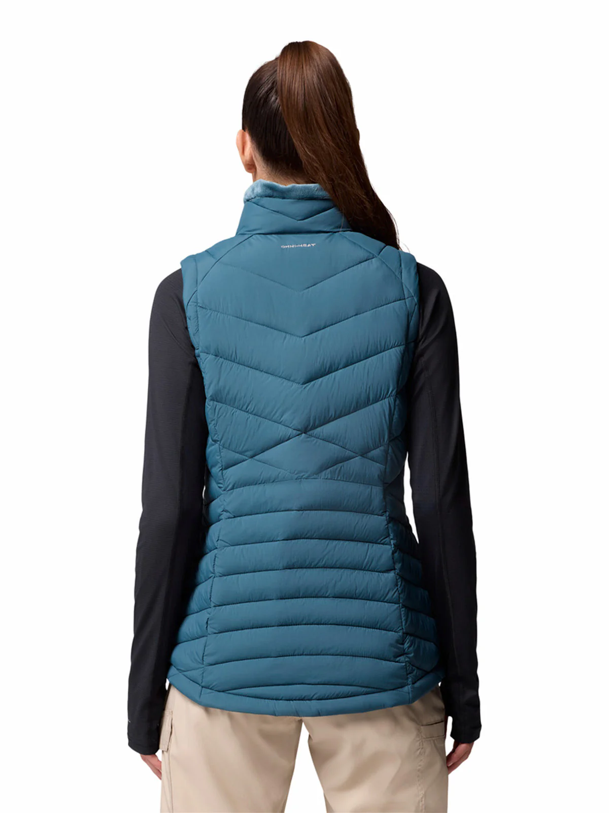 Parka Sin Mangas Mujer Joy Peak II Vest Azul Columbia - Image 7