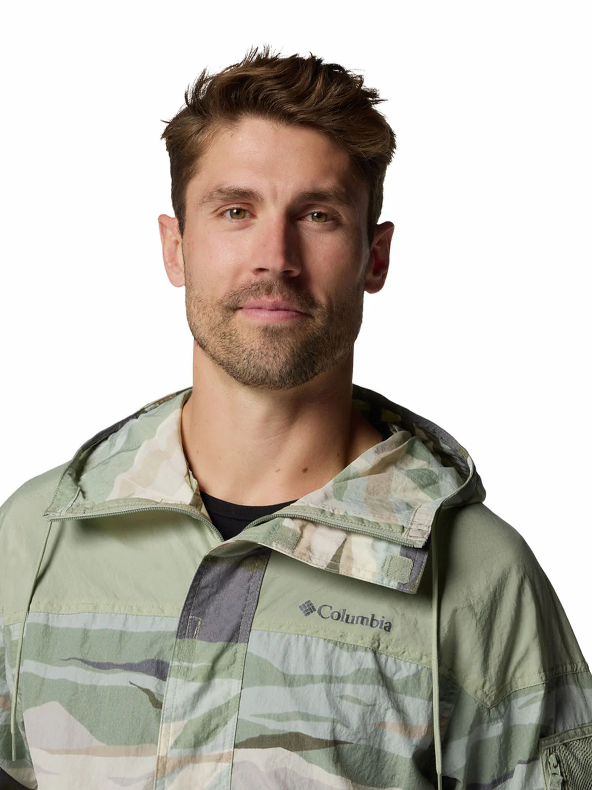 Cortaviento Hombre Challenger Novelty Beige Columbia - Image 3