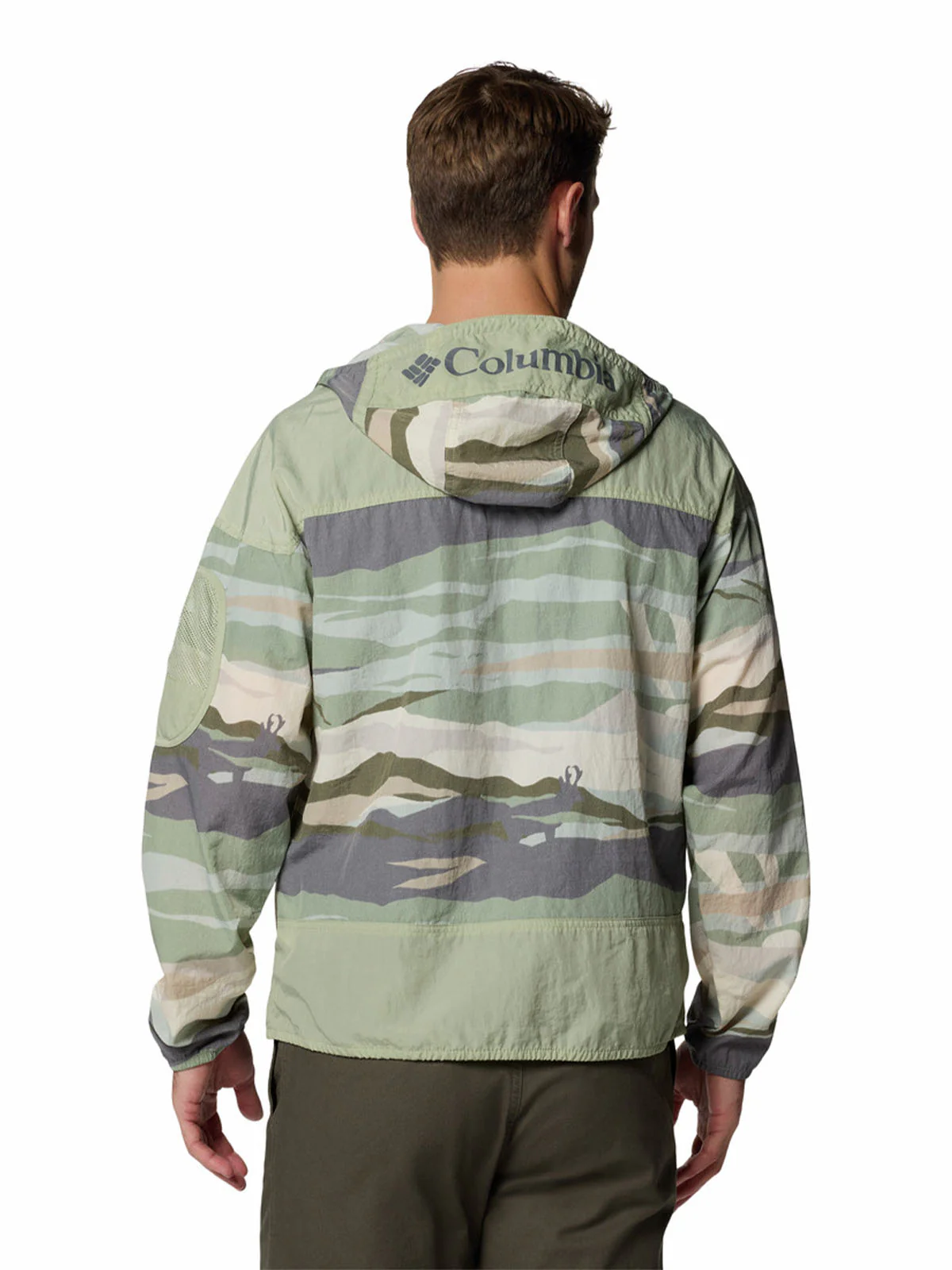 Cortaviento Hombre Challenger Novelty Beige Columbia - Image 5