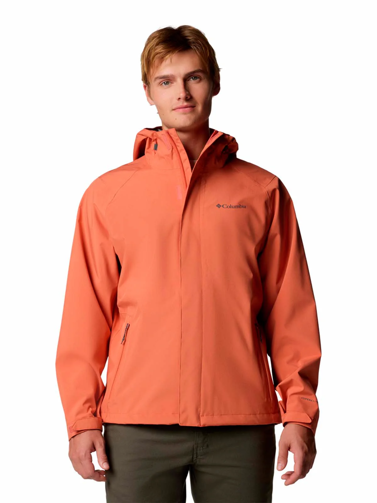 Cortaviento Hombre Earth Explorer II Rojo Columbia
