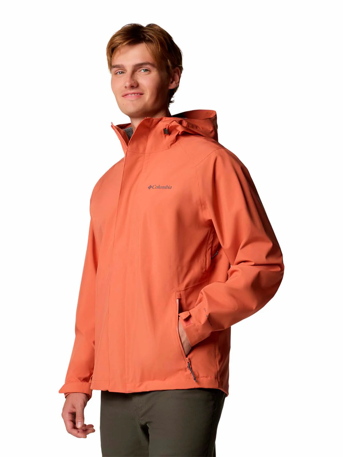 Cortaviento Hombre Earth Explorer II Rojo Columbia - Image 2