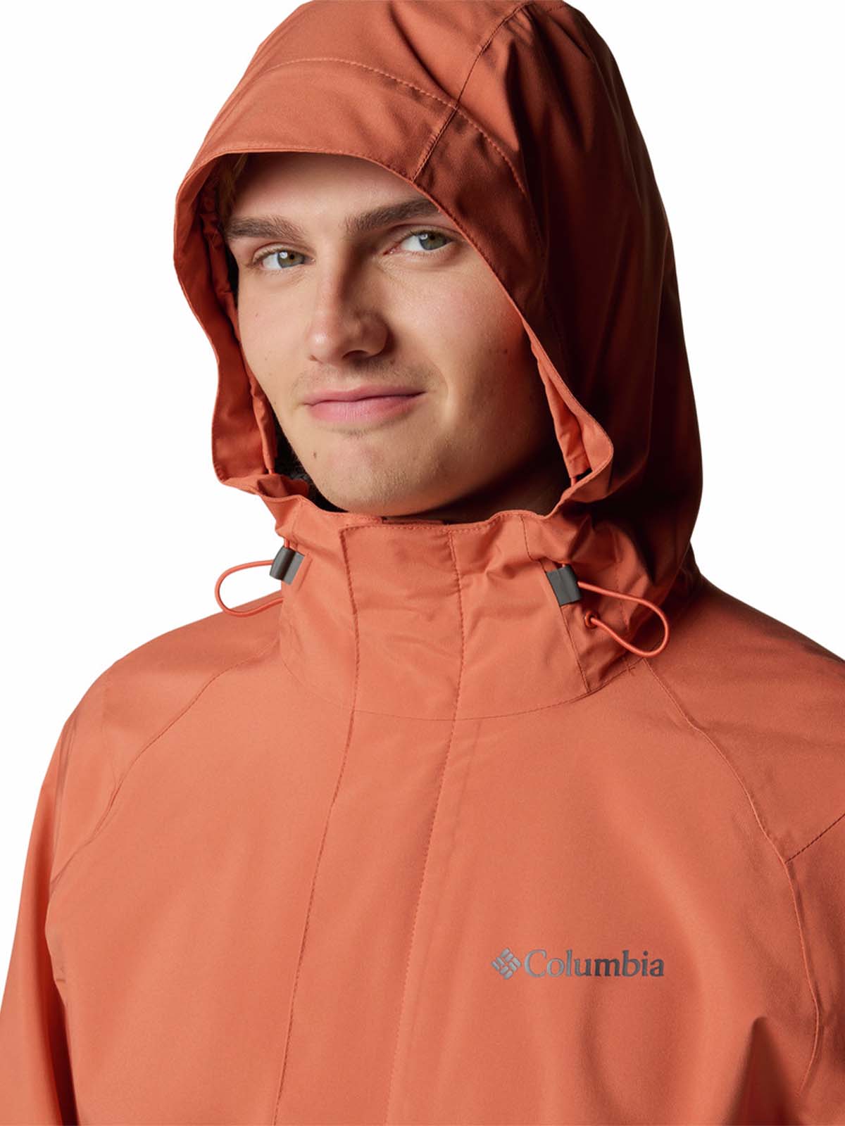 Cortaviento Hombre Earth Explorer II Rojo Columbia - Image 3