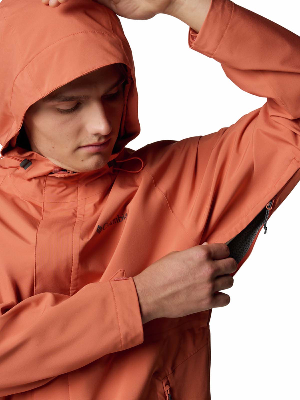 Cortaviento Hombre Earth Explorer II Rojo Columbia - Image 5