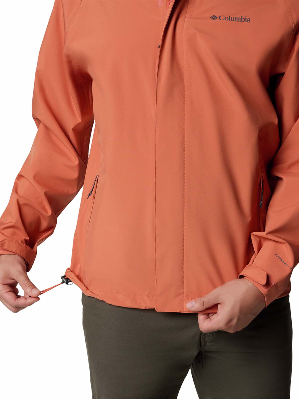 Cortaviento Hombre Earth Explorer II Rojo Columbia - Image 6