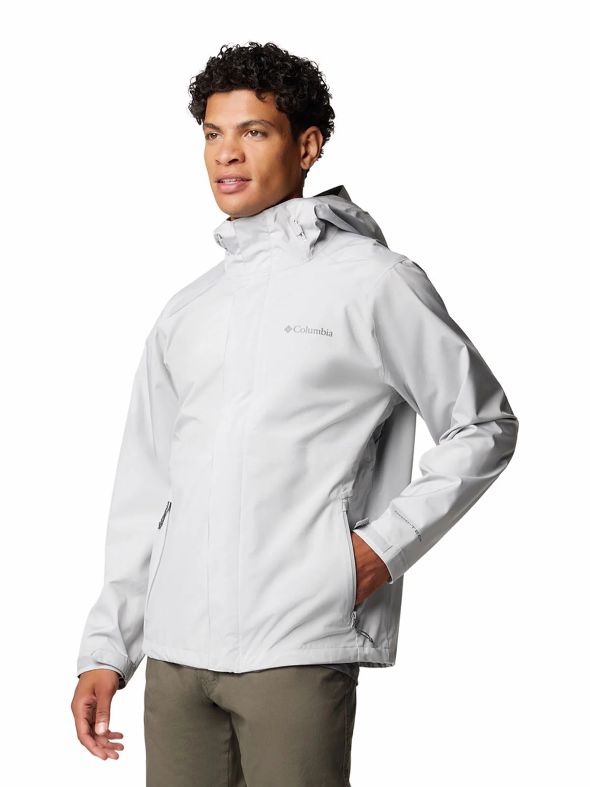 Impermeable Hombre Earth Explorer II Gris Columbia - Image 3