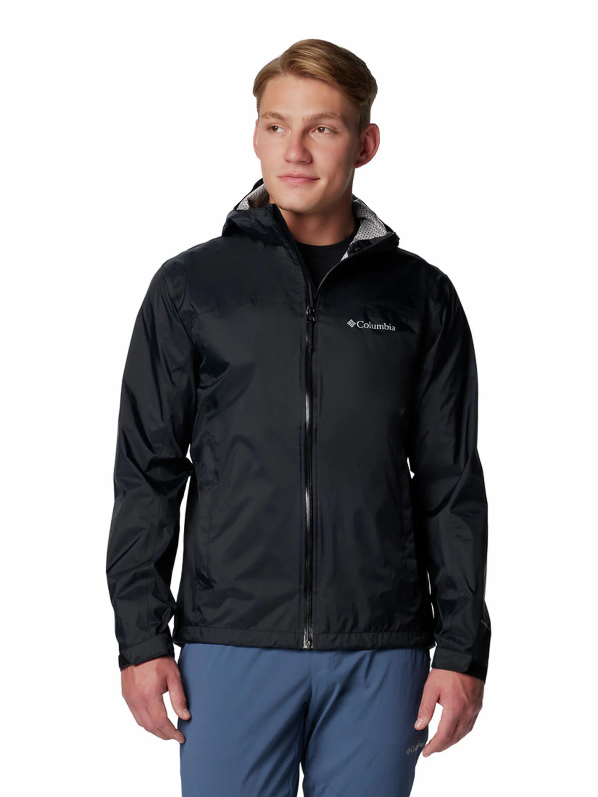 Cortaviento Hombre Evapouration Negro Black Trail Running Columbia