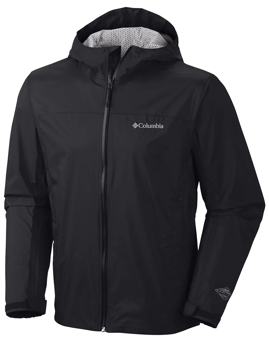 Cortaviento Hombre Evapouration Negro Black Trail Running Omni-Wick Columbia