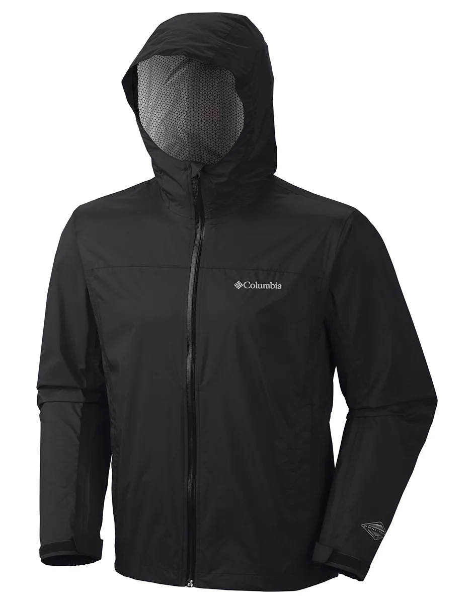 Cortaviento Hombre Evapouration Negro Black Trail Running Omni-Wick Columbia - Image 3