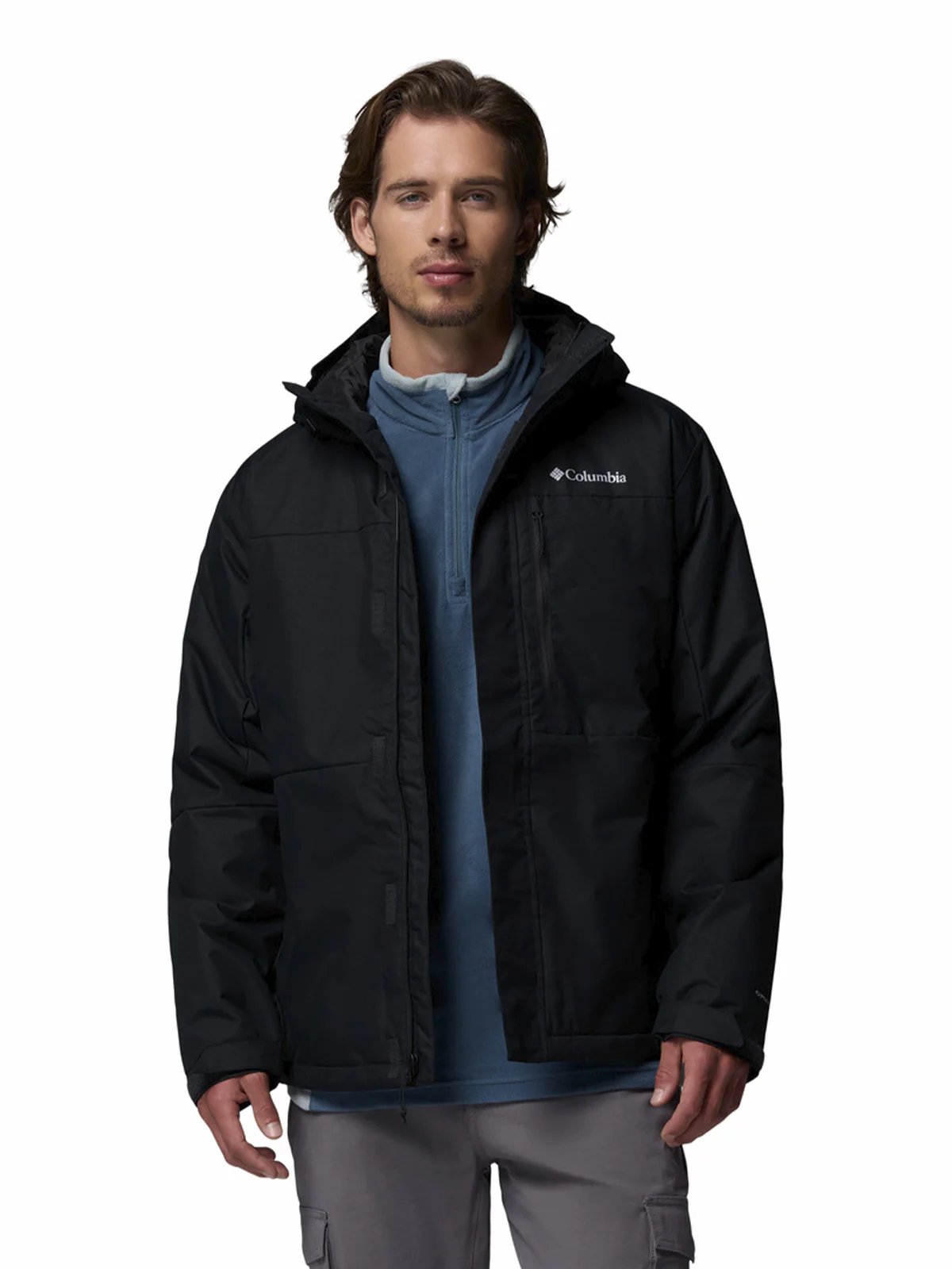 Cortaviento Hombre Hikebound II Insulated Negro Columbia - Image 3