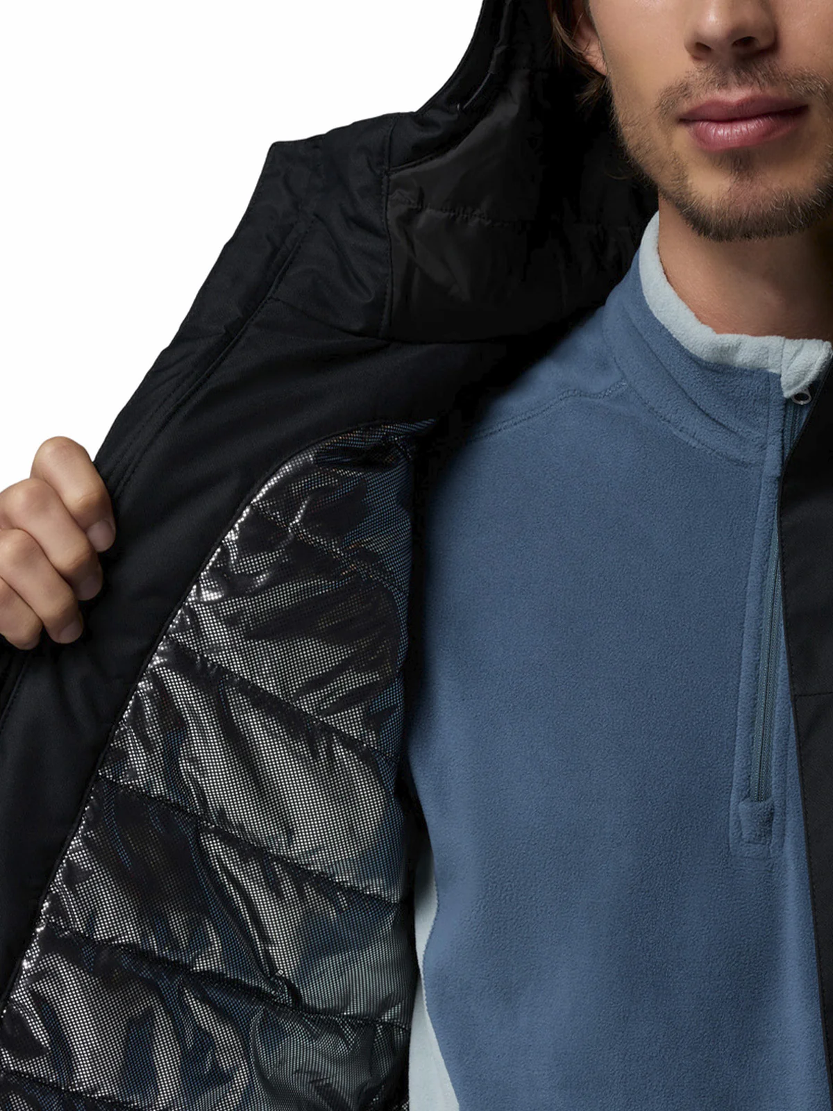 Cortaviento Hombre Hikebound II Insulated Negro Columbia - Image 4
