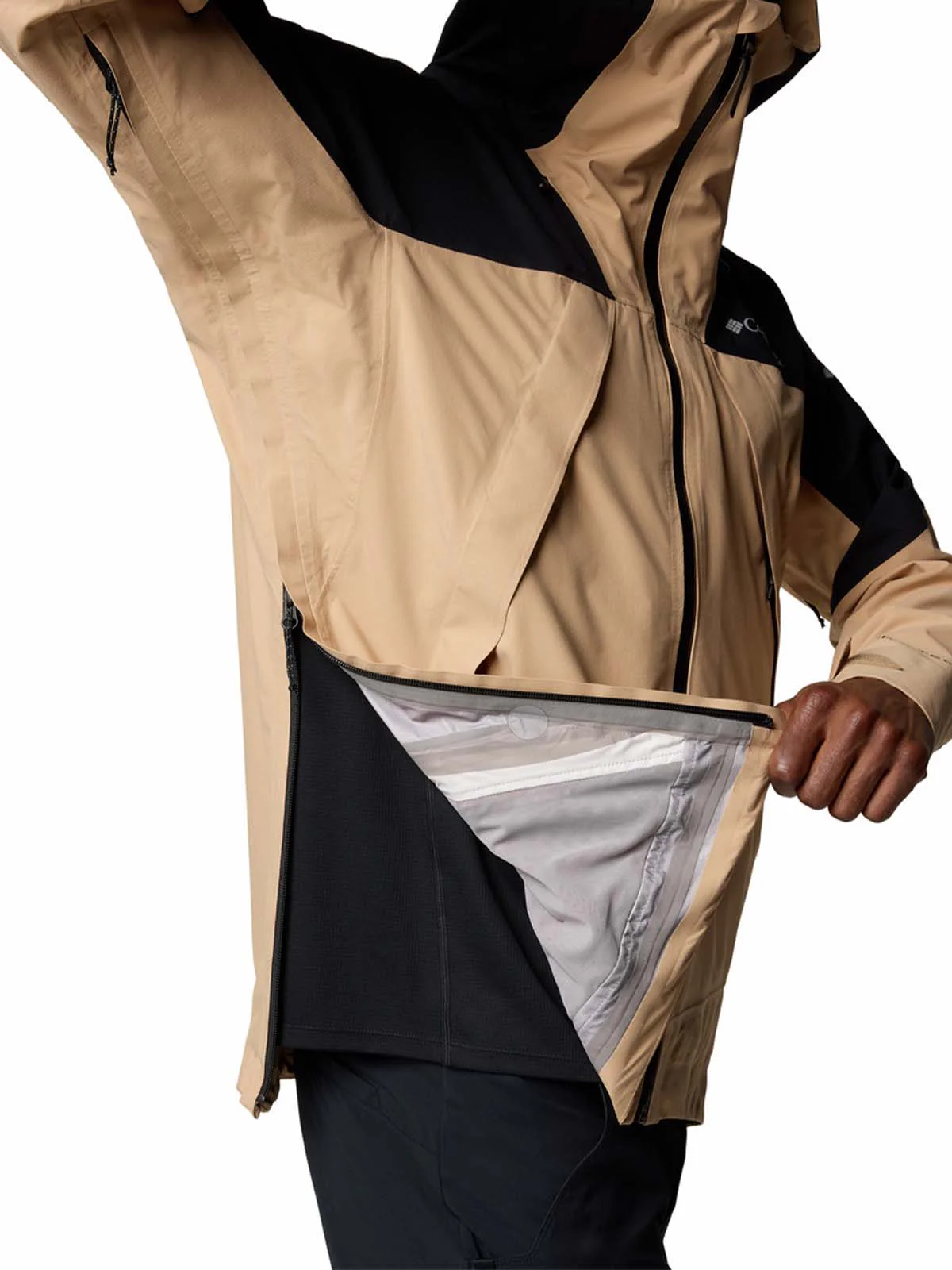 Cortaviento Hombre Northwest Explorer Beige Columbia - Image 3