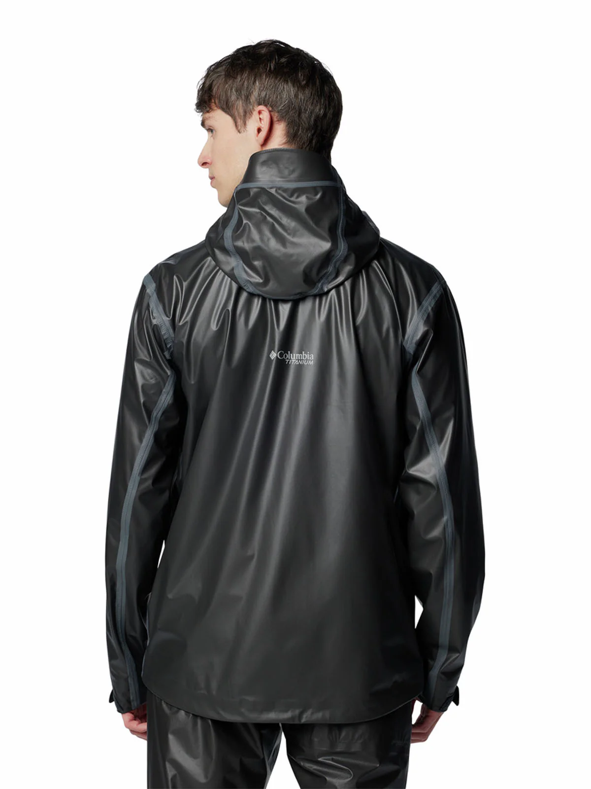 Cortaviento Hombre Outdry Extreme Wyldwood Negro Columbia - Image 9