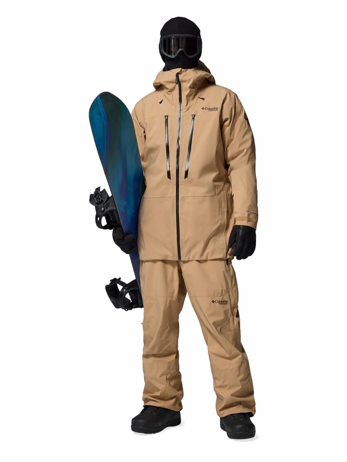 Cortaviento Hombre Platinum Peak II 3L Shell Beige/Crudo Columbia - Image 10
