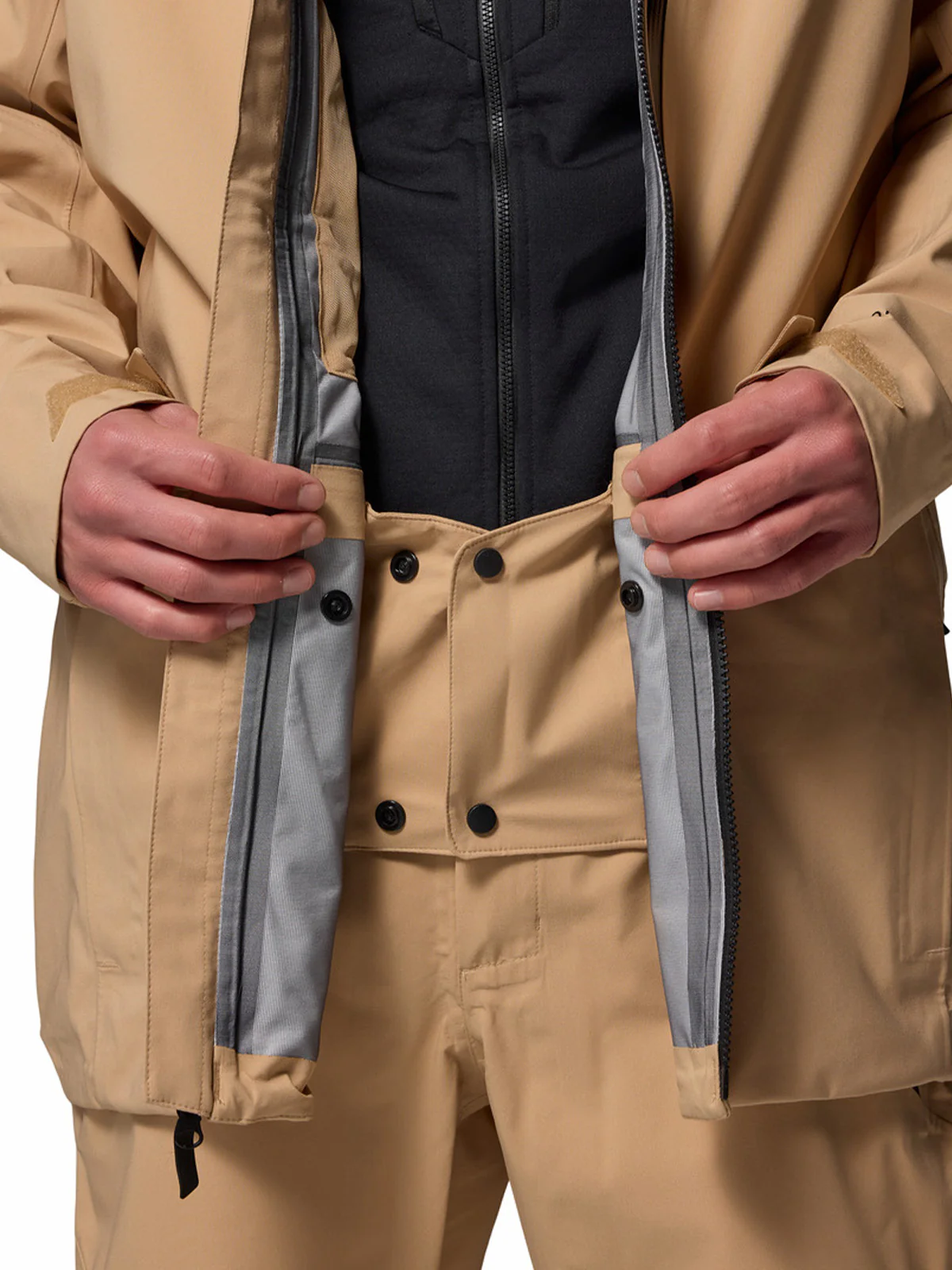 Cortaviento Hombre Platinum Peak II 3L Shell Beige/Crudo Columbia - Image 8