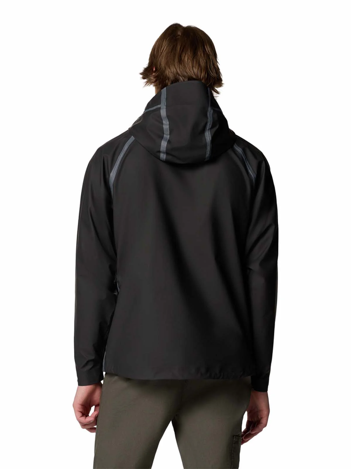 Cortaviento Hombre Reign No Shine Negro Columbia - Image 5