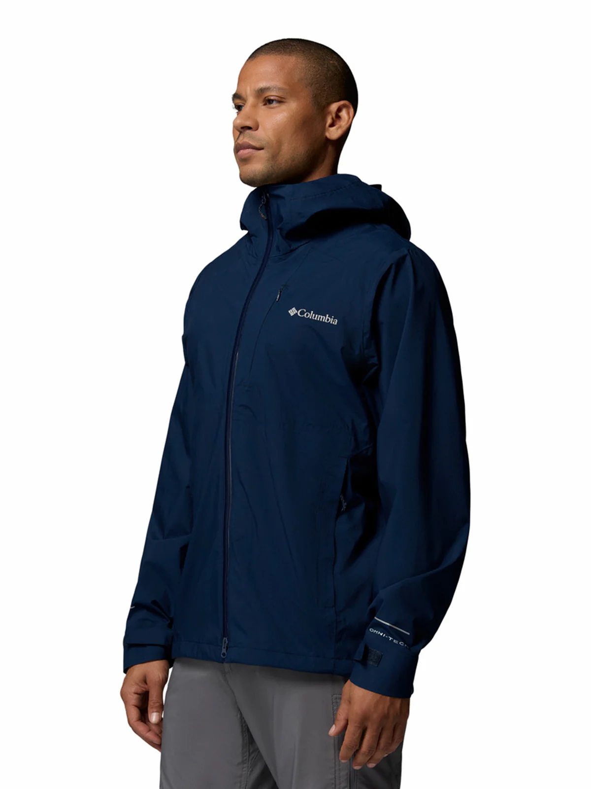 Cortaviento Hombre Trailborne 2.5L Shell Azul Columbia - Image 3