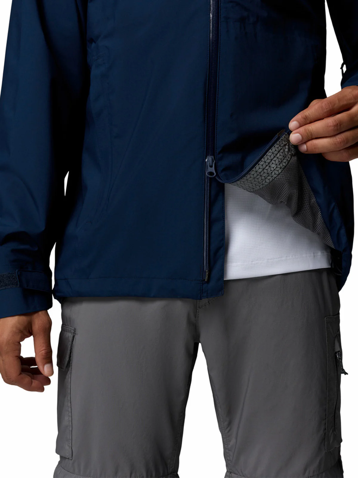 Cortaviento Hombre Trailborne 2.5L Shell Azul Columbia - Image 9