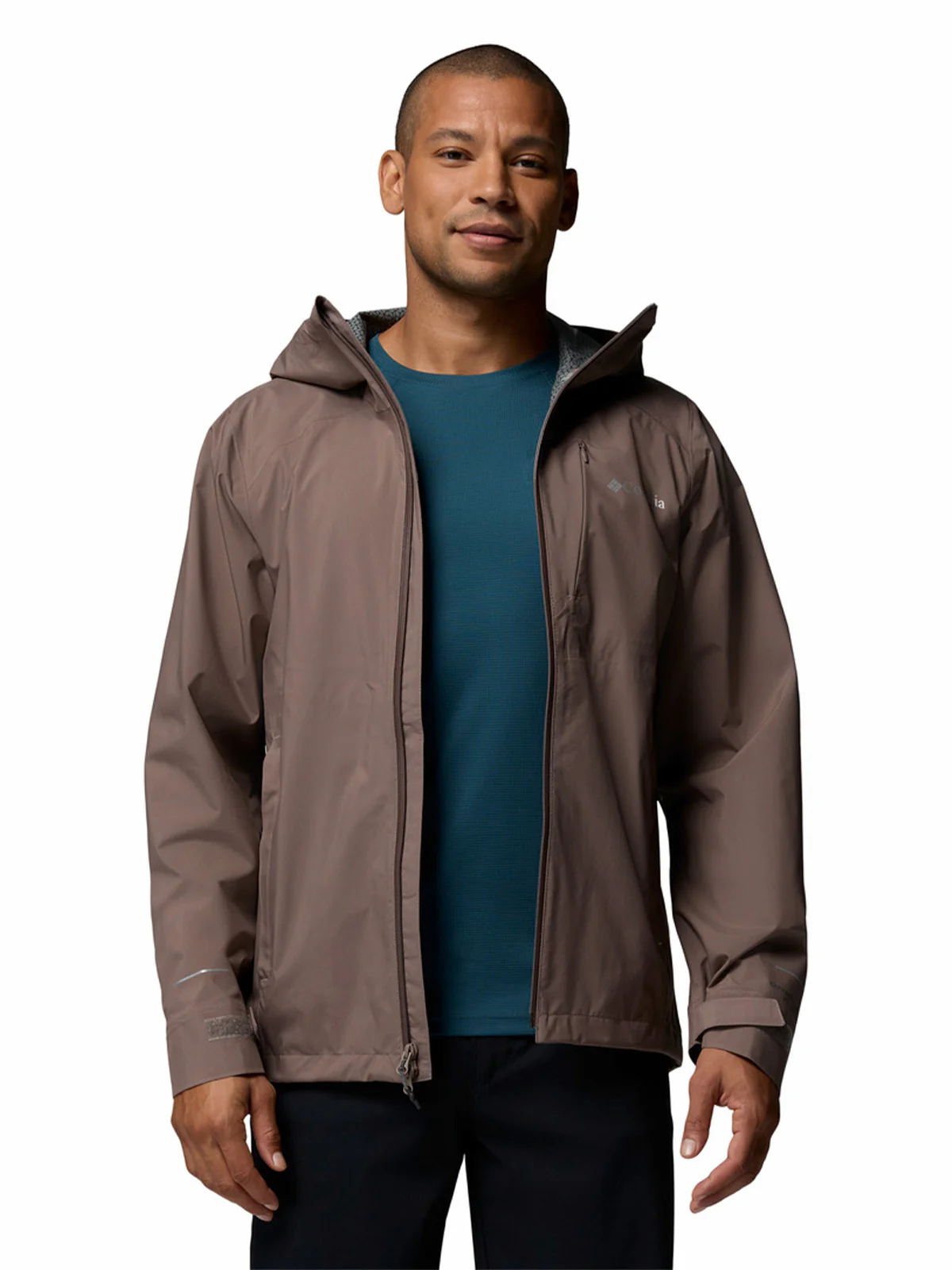 Cortaviento Hombre Trailborne 2.5L Shell Gris Columbia - Image 3