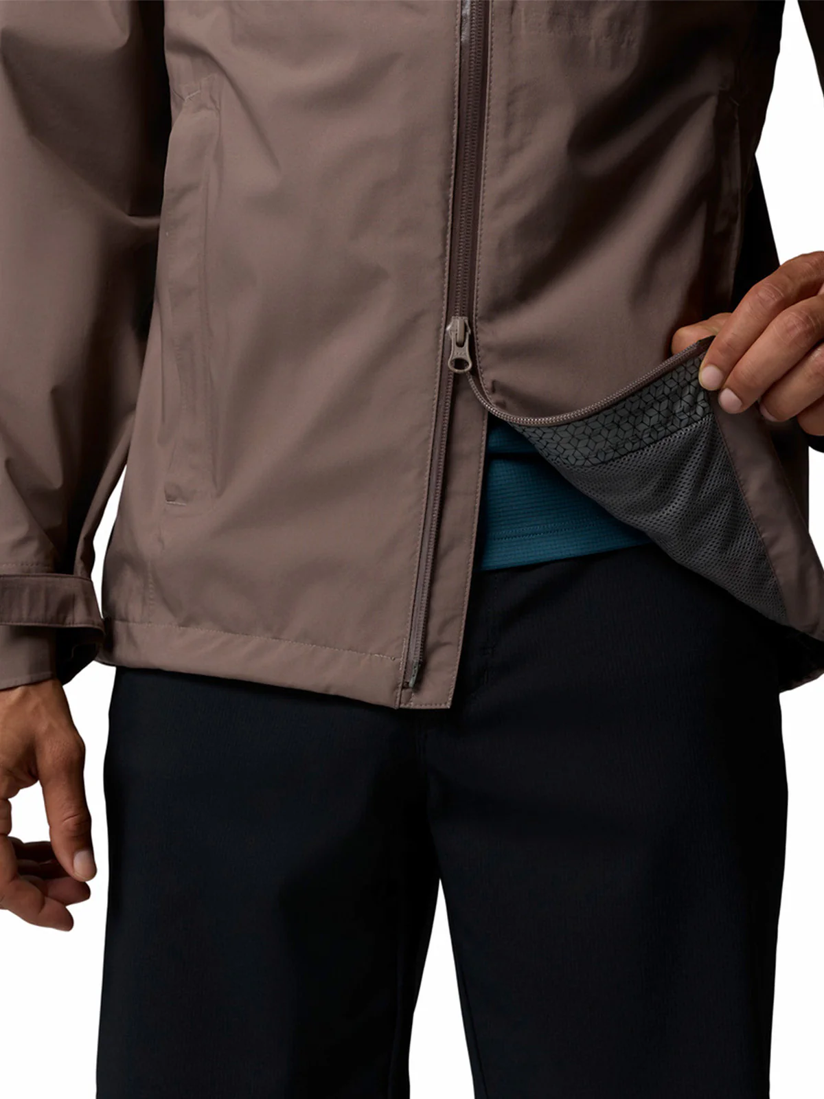 Cortaviento Hombre Trailborne 2.5L Shell Gris Columbia - Image 8
