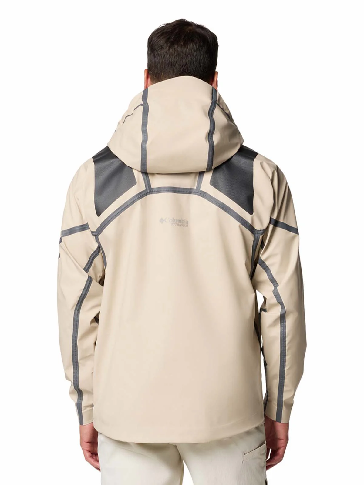 Cortaviento Hombre Whistler Peak Shell Beige Columbia - Image 4