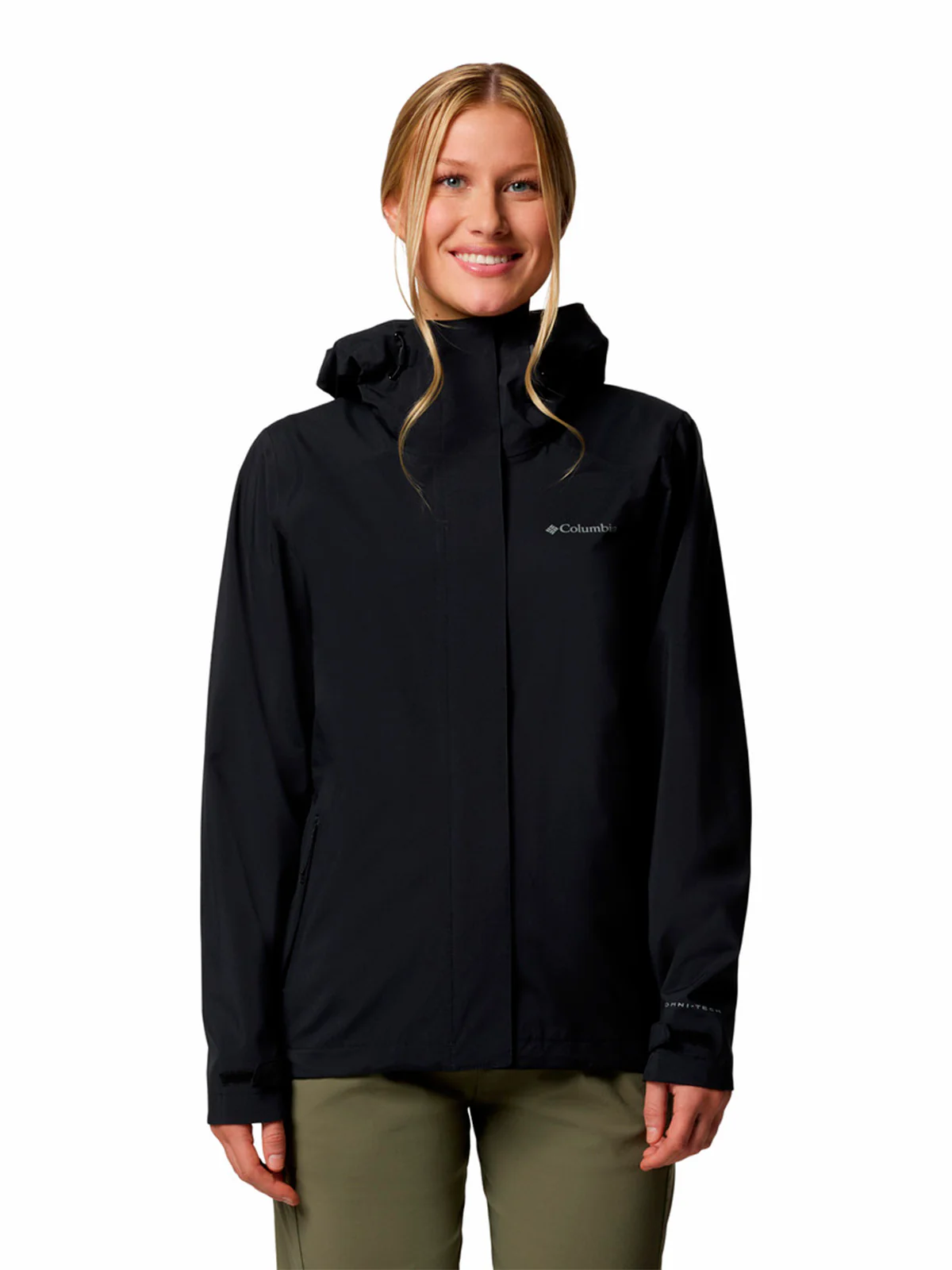 Cortaviento Mujer Earth Explorer II Negro Columbia