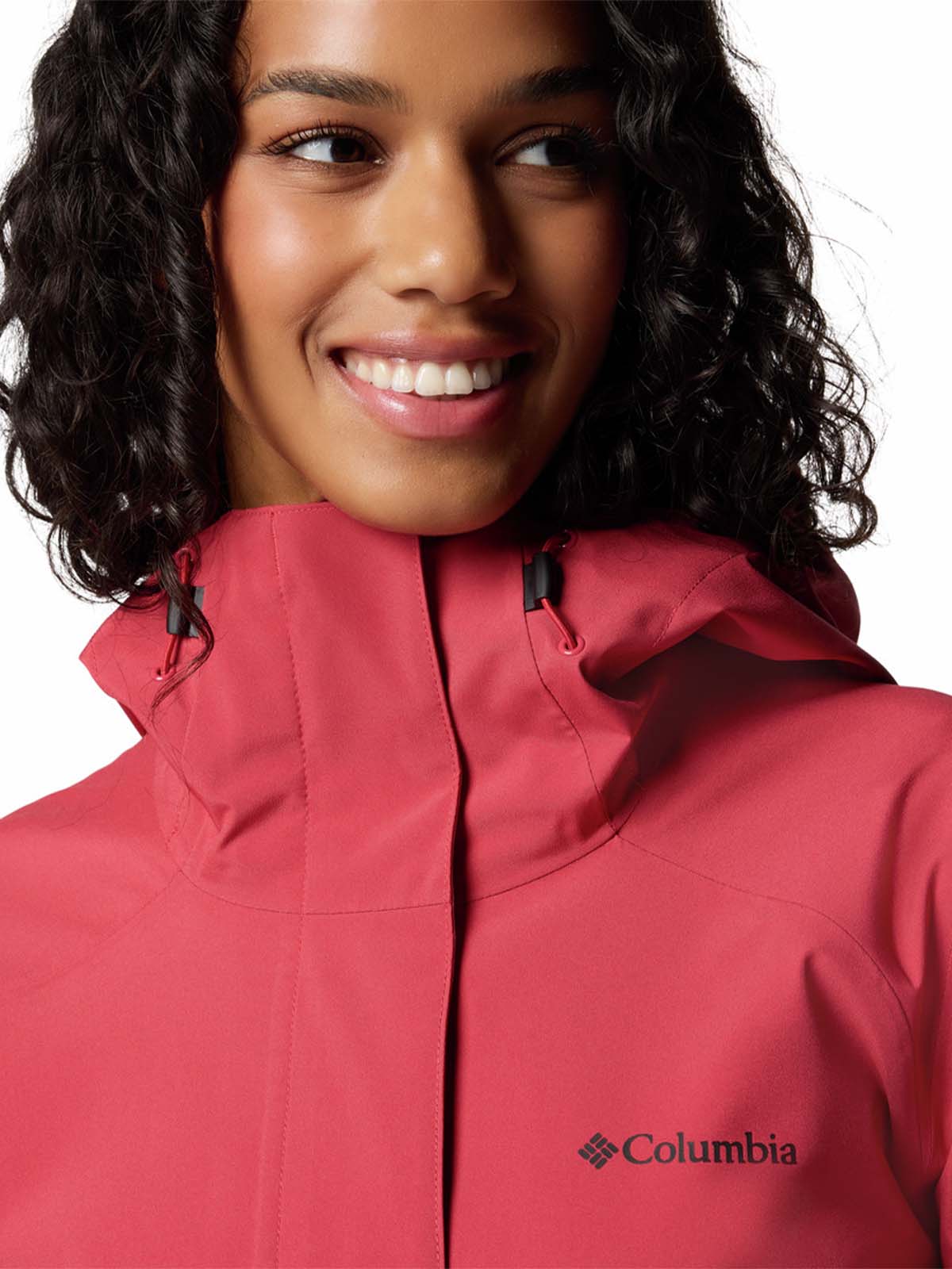 Cortaviento Mujer Earth Explorer II Rojo Columbia - Image 3
