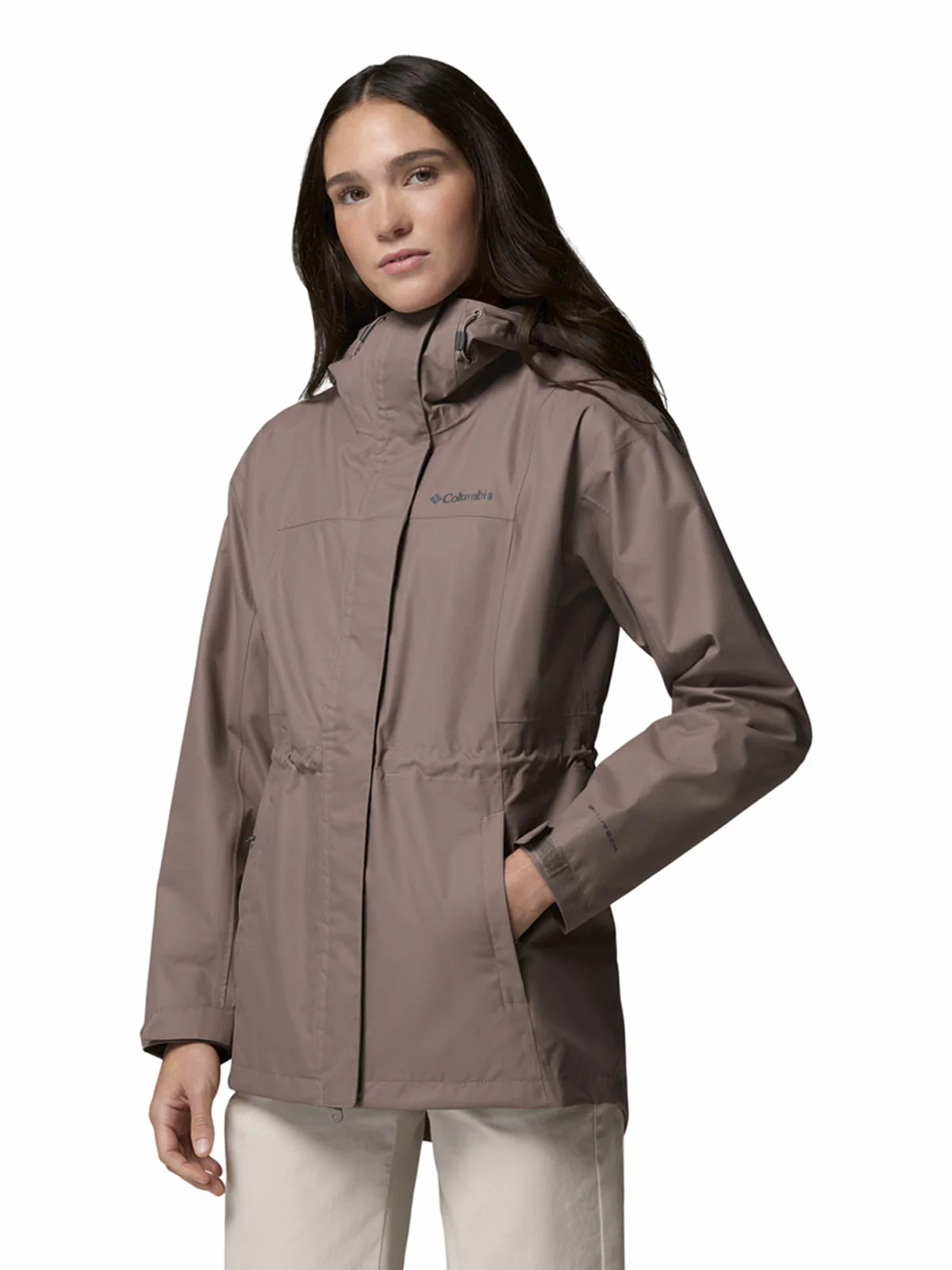Cortaviento Mujer Hikebound II Gris Columbia