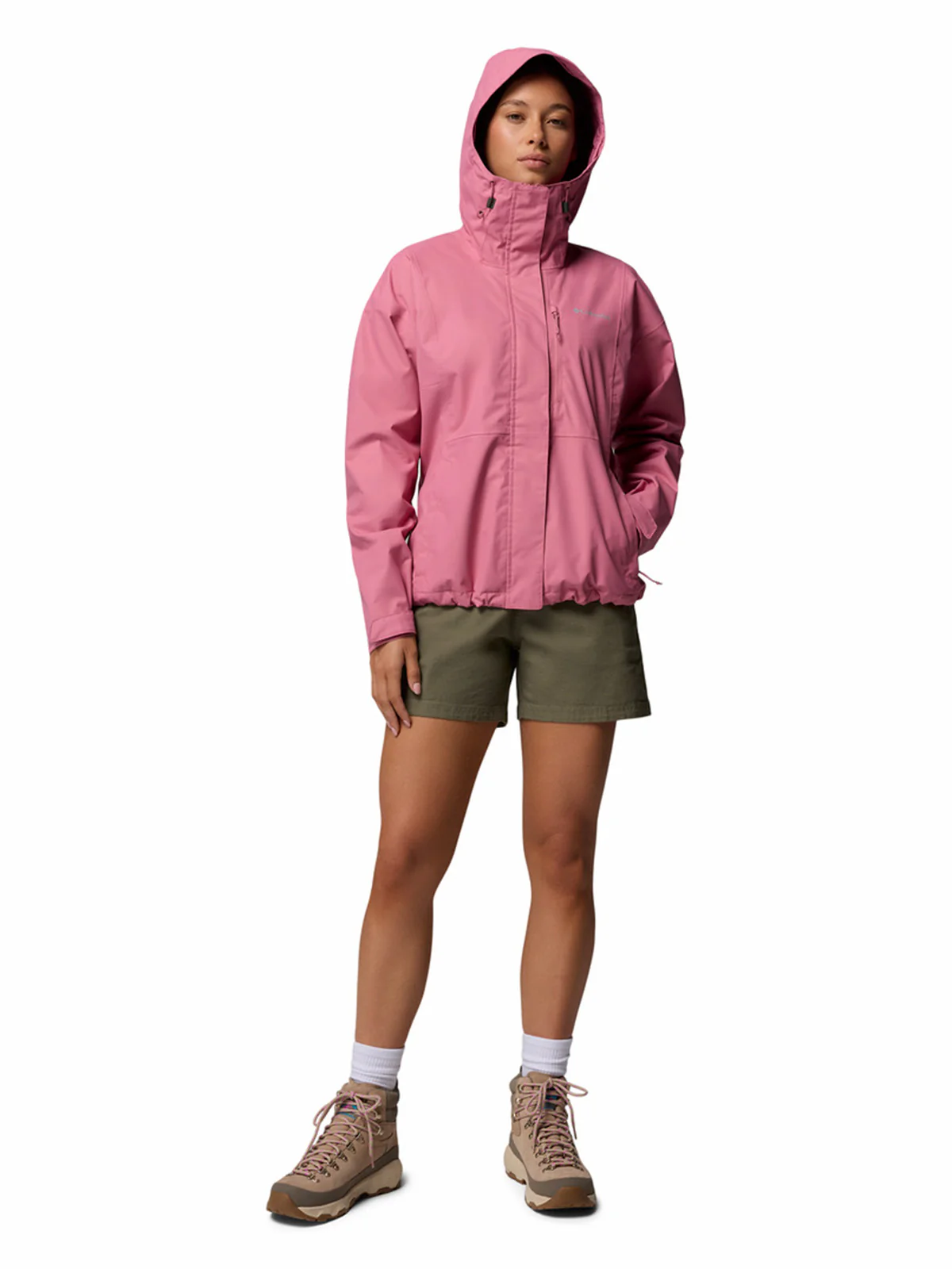 Cortaviento Mujer Hikebound II Rosado Rosette Columbia - Image 9