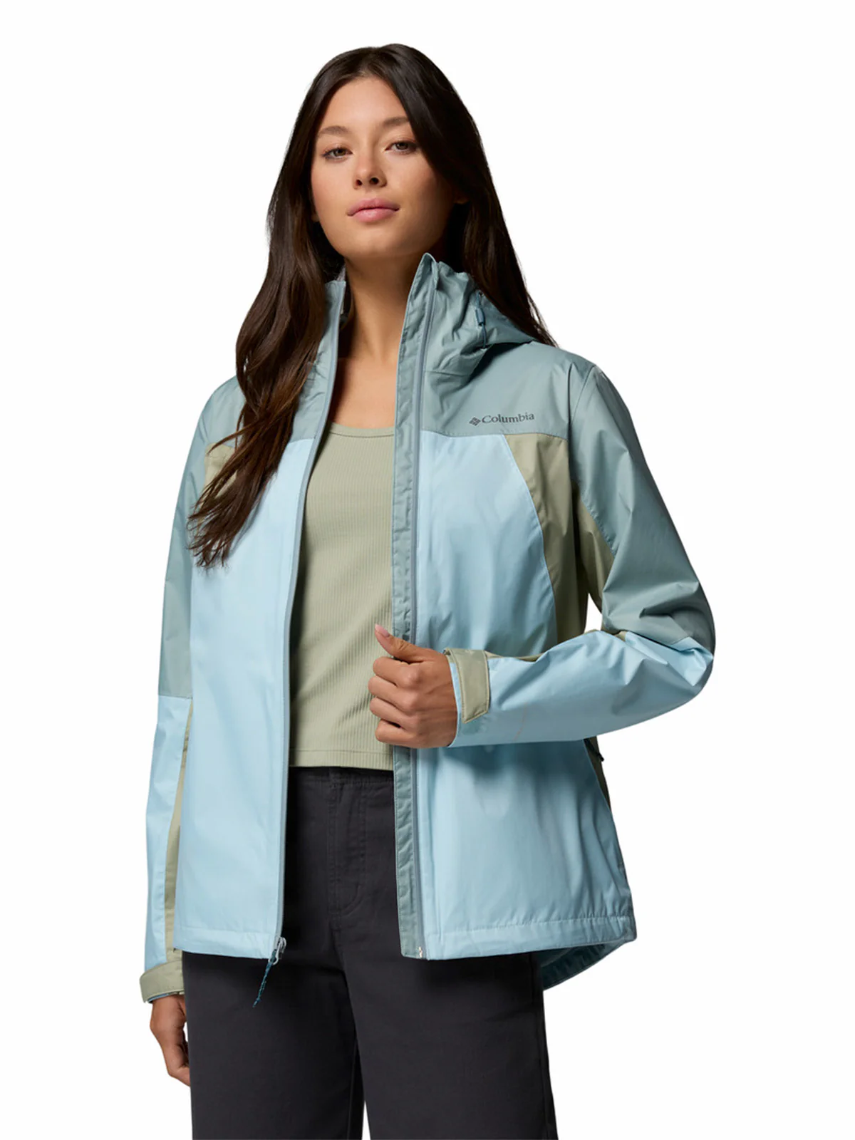 Cortaviento Mujer Inner Limits IV Celeste Columbia - Image 3